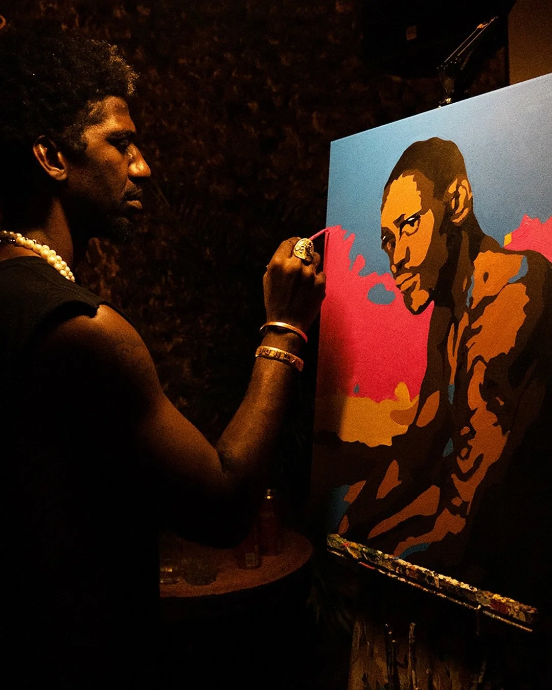 RIP @thedangelo . We love you King. 🕊️ 

Seen through the 📸 of @layanerg_