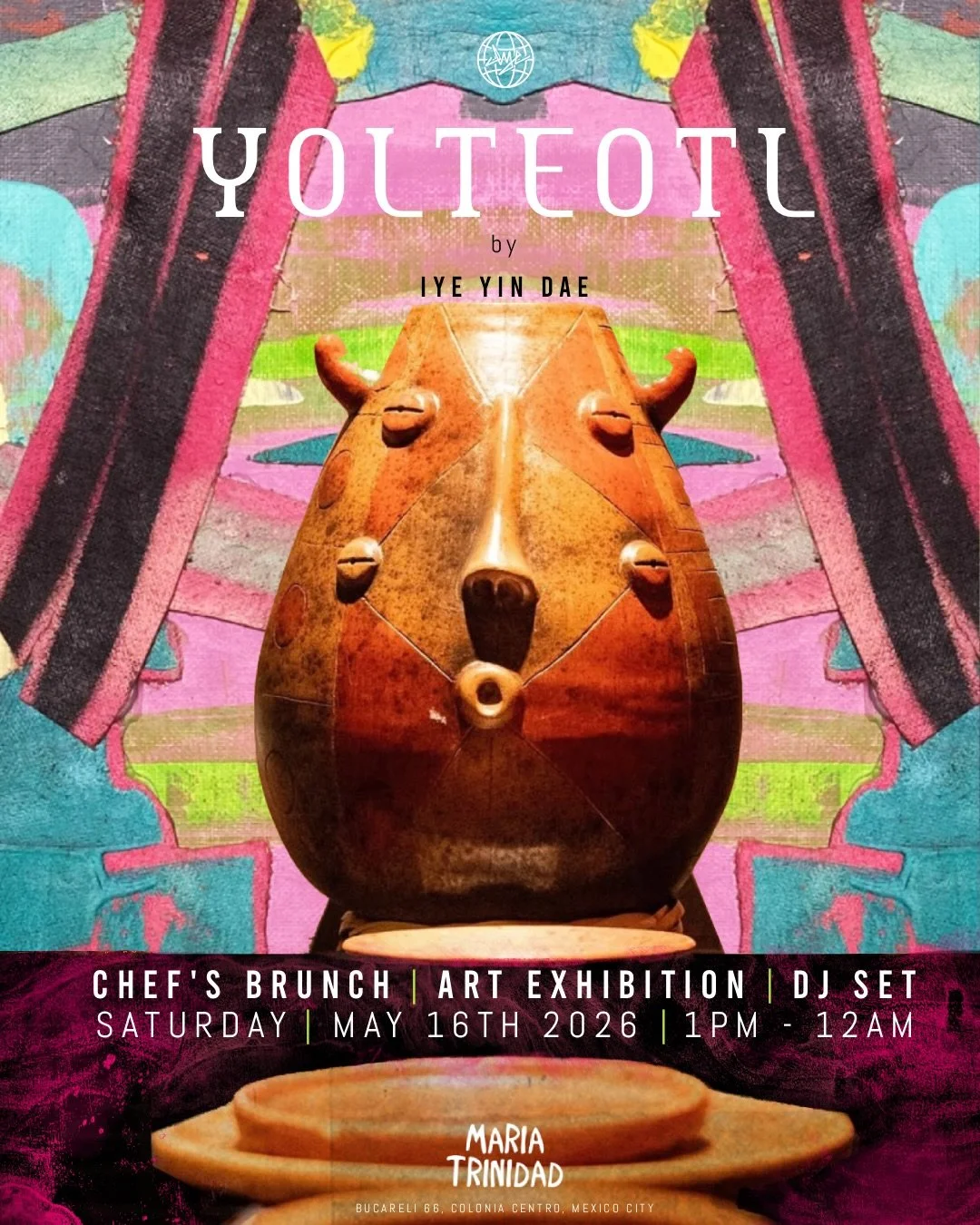Yolteotl (A Creative Heart) is a Nahuatl term that means a person with an enlightened mind or one whose heart is connected to the universe. It is often used to describe someone with a spiritual, artistic, or creative nature.

On May 16th, I will be d