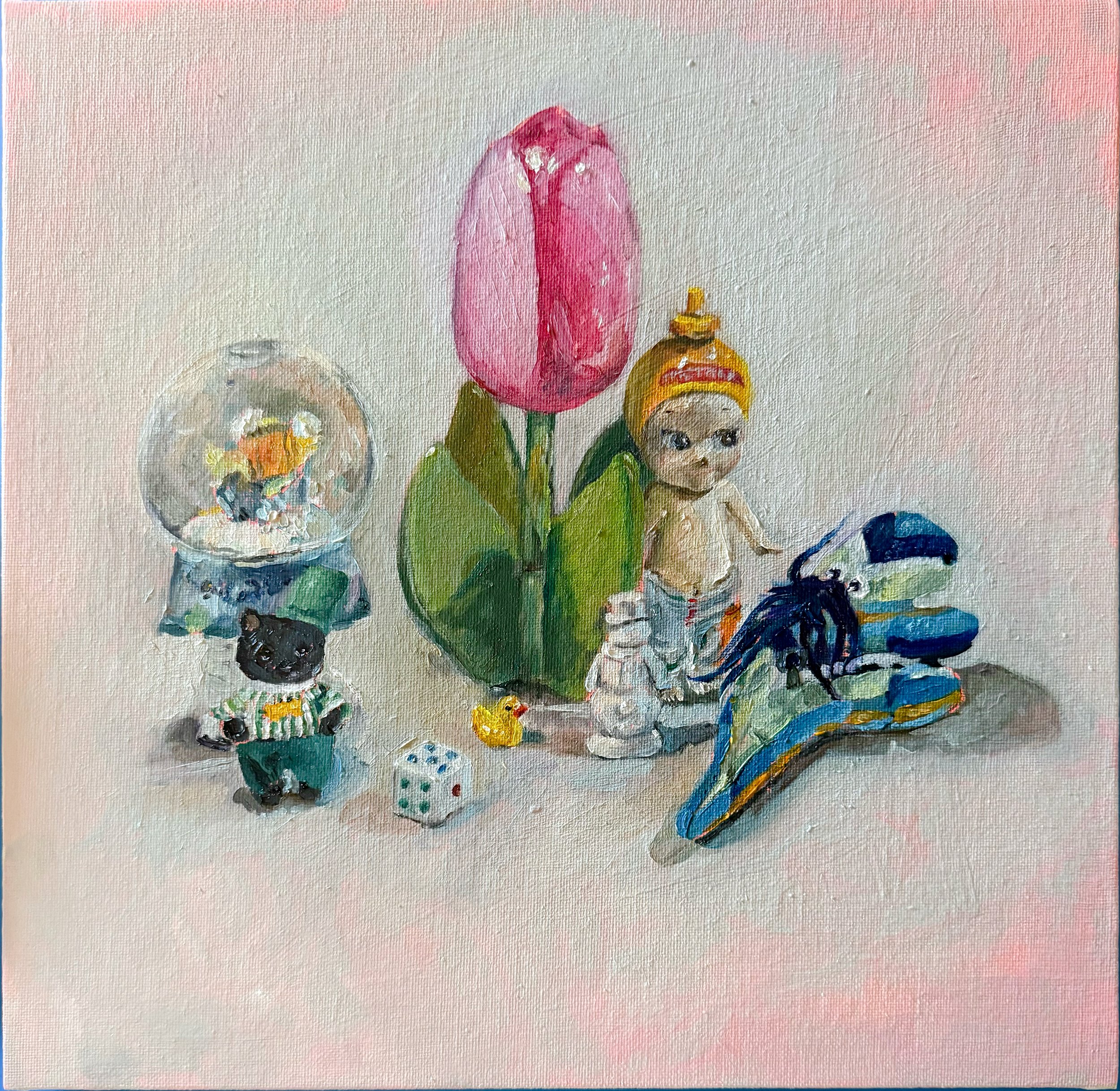 "Some of my Tchotchkes”
12x12
Oil on Panel