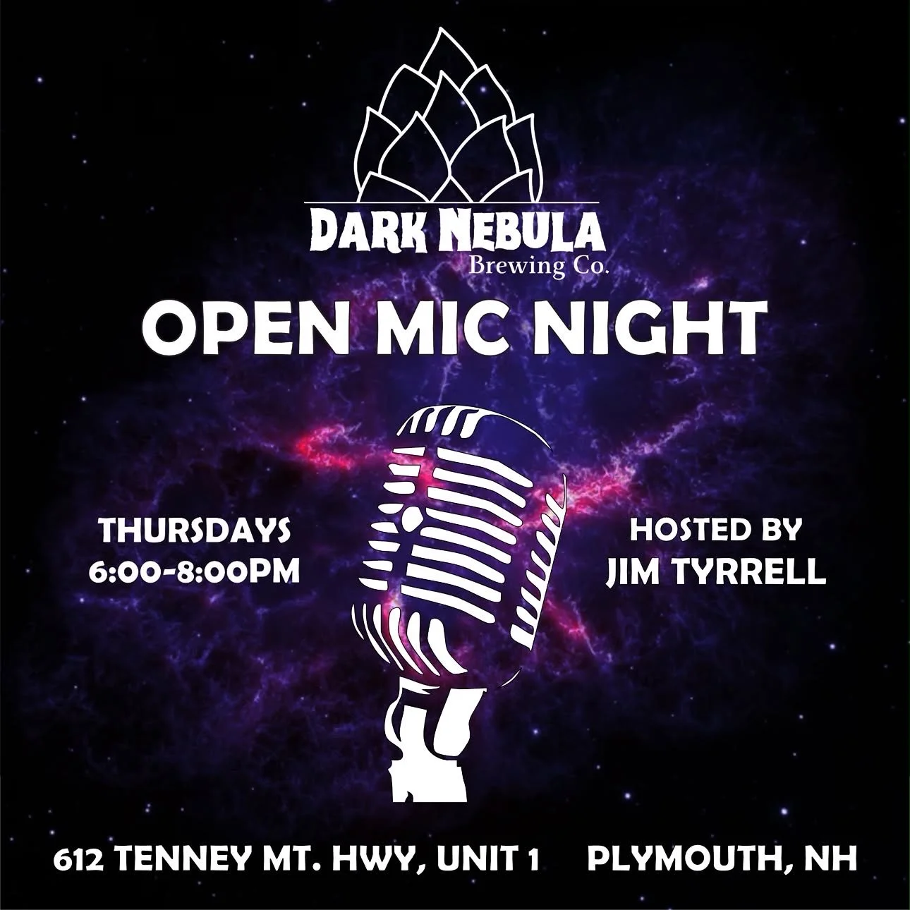 Open Mic Night - with Jim Tyrrell