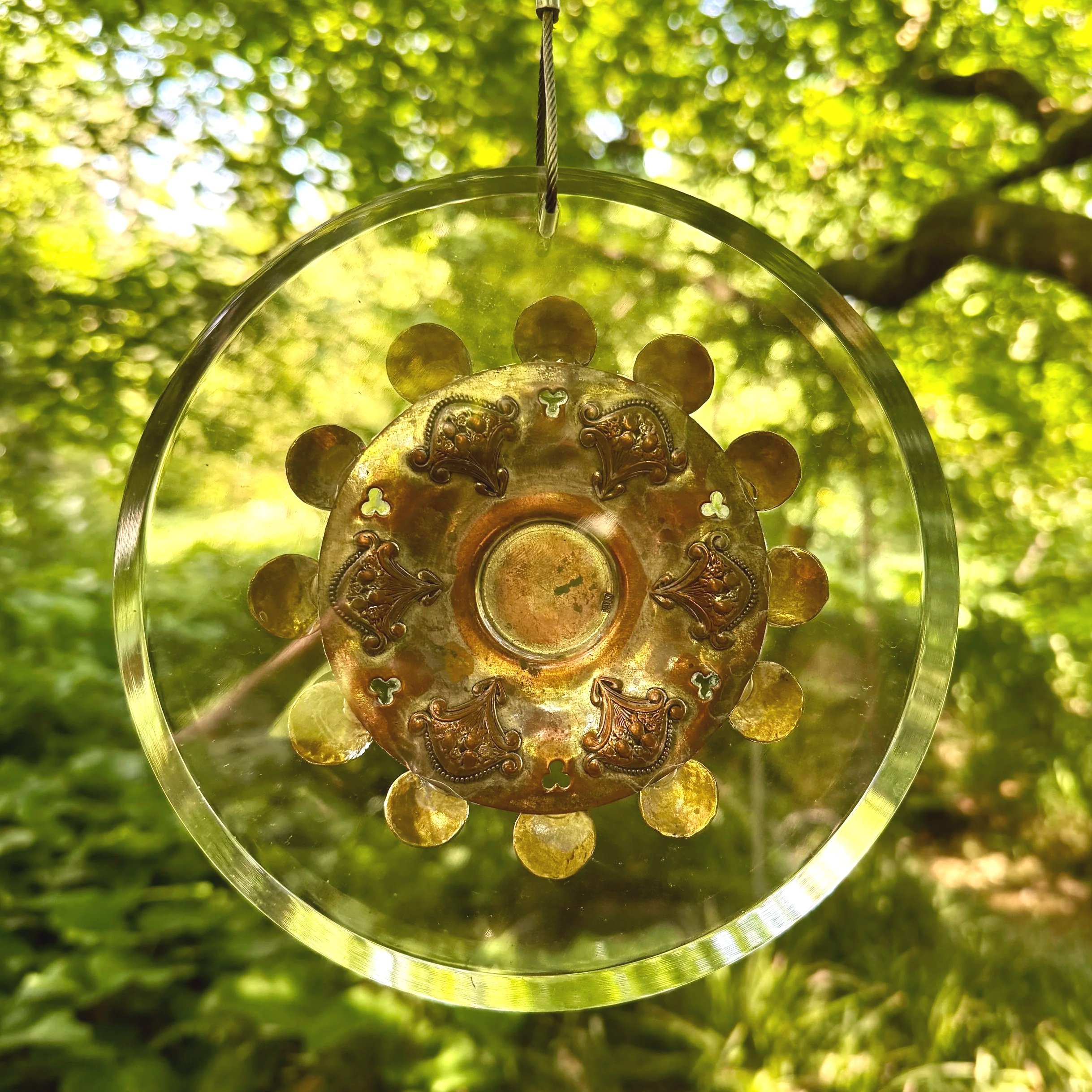 'Copper/Brass Flower' by Sophie Marsham