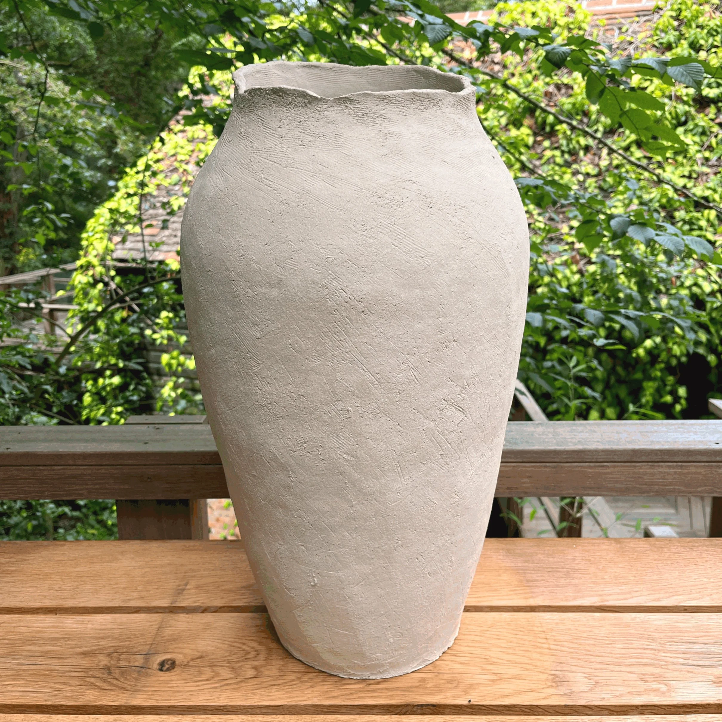 'White Floor Vase' by Naja Utzon Popov