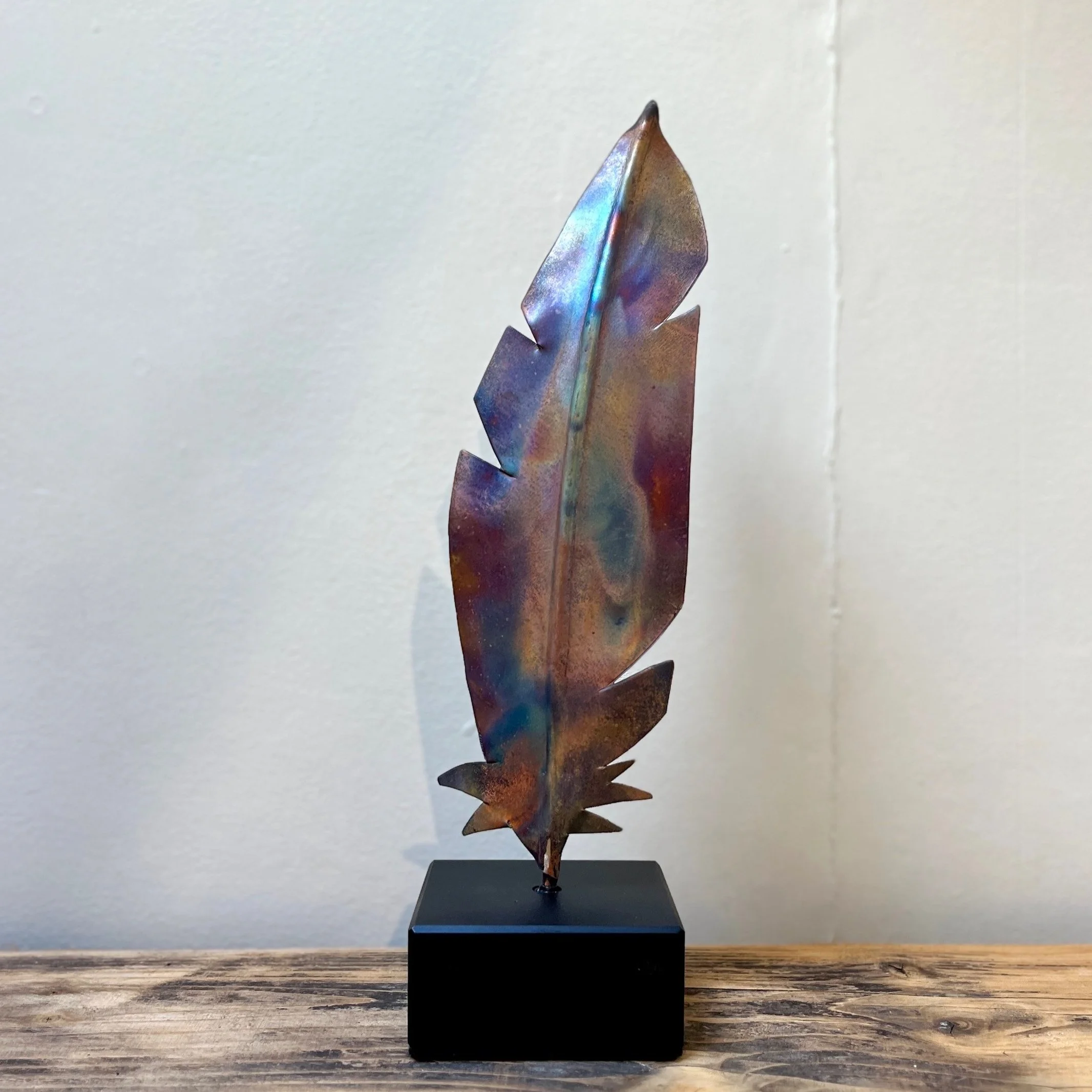'Abstract Feather Form' (1) by Peter Clarke