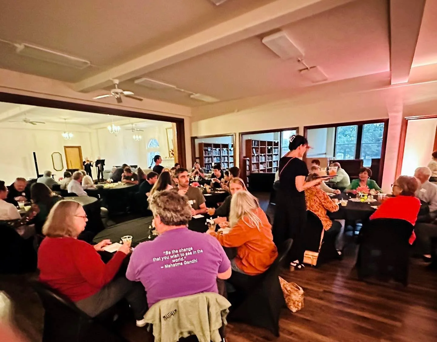 Saturday we hosted a very successful supporter event with roughly 80 attendees! At Sip and Savor, guests enjoyed live music from Eric Ginsberg and Karen Martin, delicious food thanks to Dan Murphy, and mocktails made with garden fresh ingredients. Ou