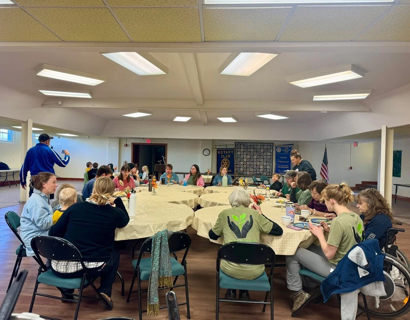 Today we had our largest team lunch to date! Thanks to Manisha Pant, our newest volunteer chef, who prepared delicious Nepali dishes for us! Starting early this growing season, we have hosted a weekly lunch for our staff, volunteers, and community pa