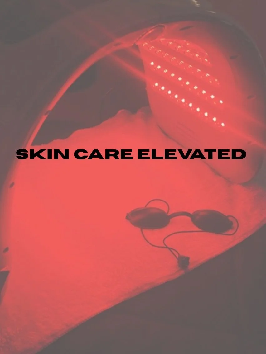 A modern essential for skin health

LED light therapy is now available &mdash; gentle, restorative, and elevated care

Red Light: Boosts collagen and healing
Blue Light: Fights acne and calms skin
Green Light: Brightens and evens tone
Yellow Light: R