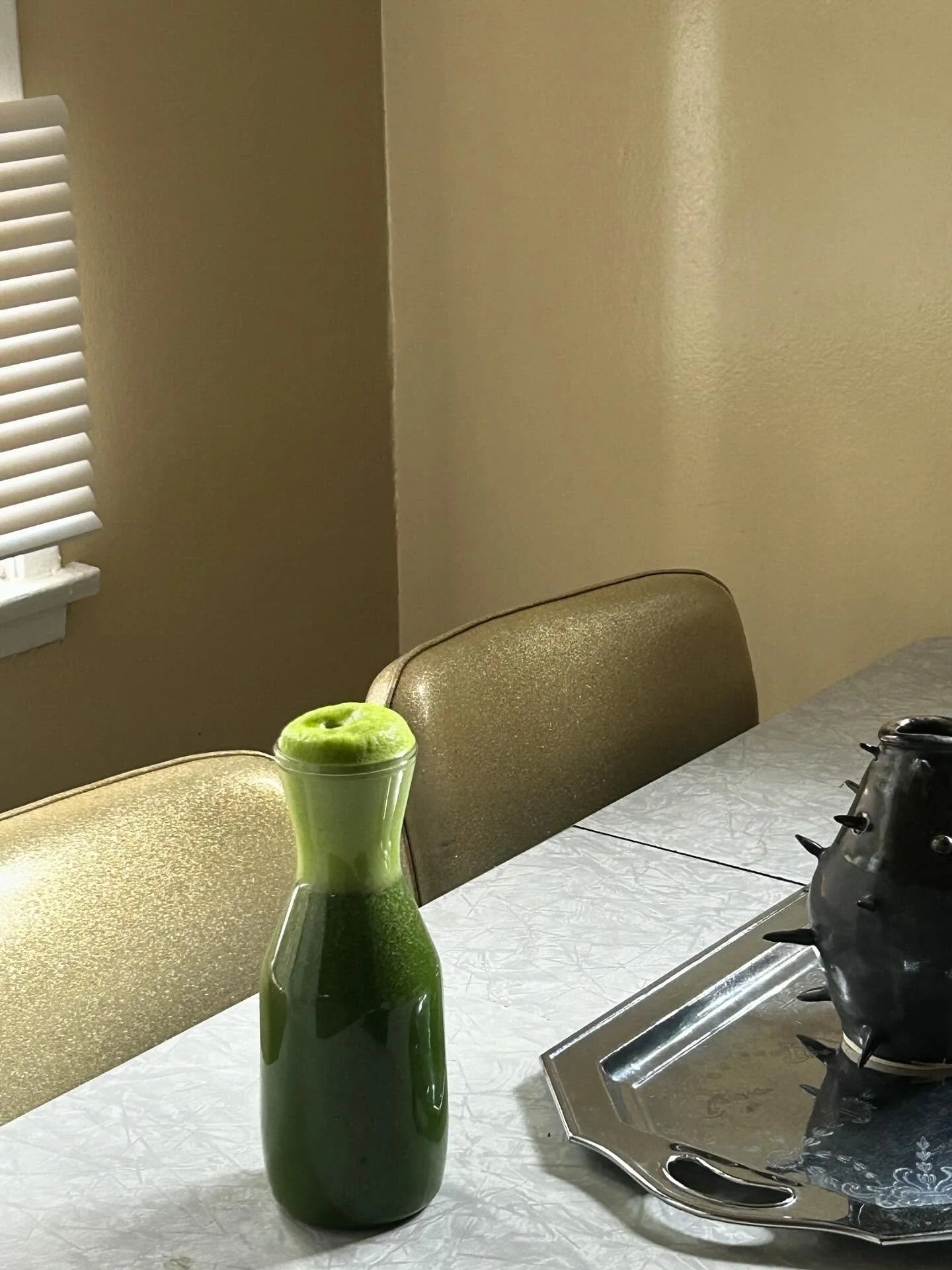 Just prepped a batch of our ceremonial matcha for tomorrow from Ujitawara, Kyoto. Tastes like edamame, pea shoots &amp; chocolate daisies - I swear it does and it&rsquo;s delicious. Also new business cards arrived &amp; lastly yes we are still eating