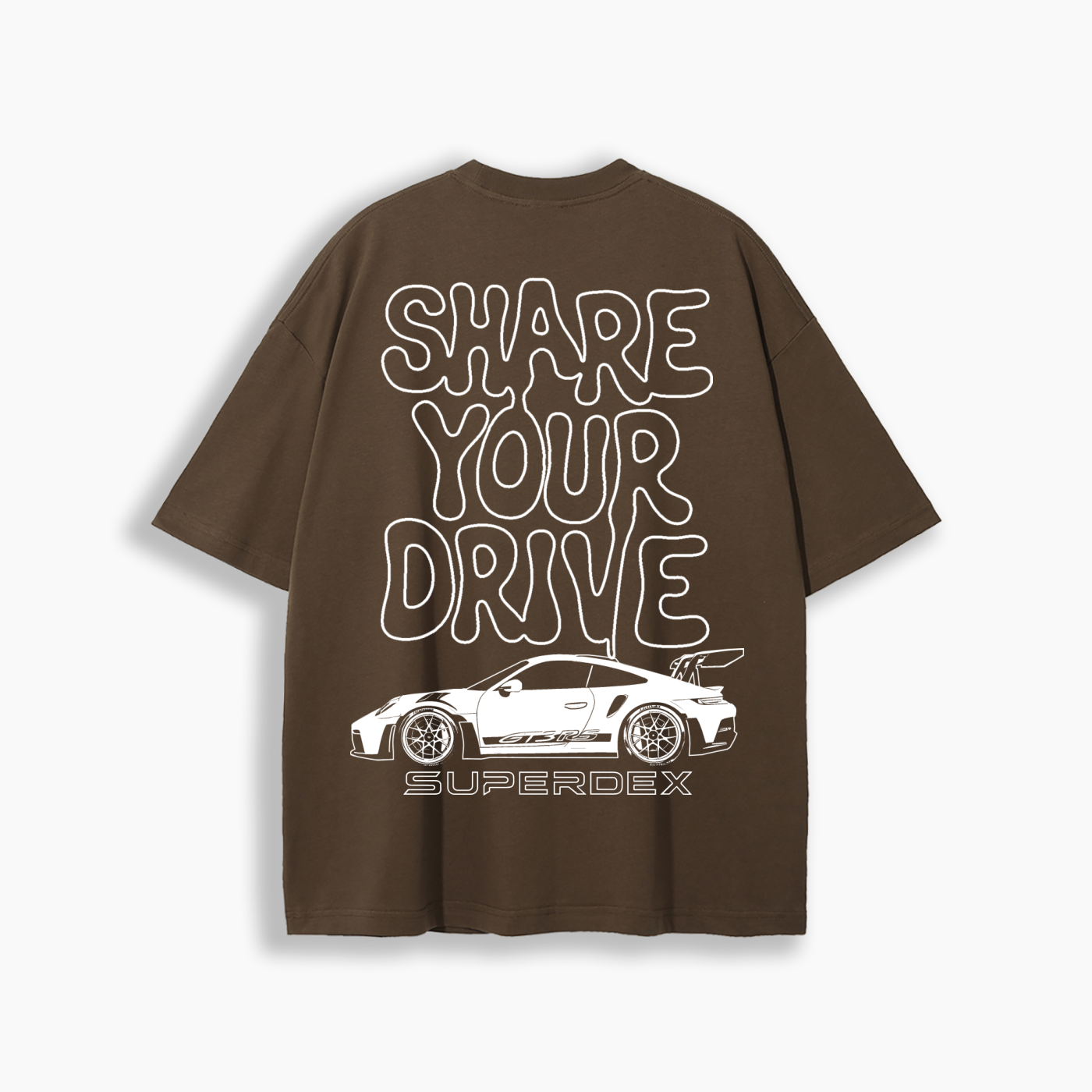 GT3RS Outline Pure Cotton T-Shirt