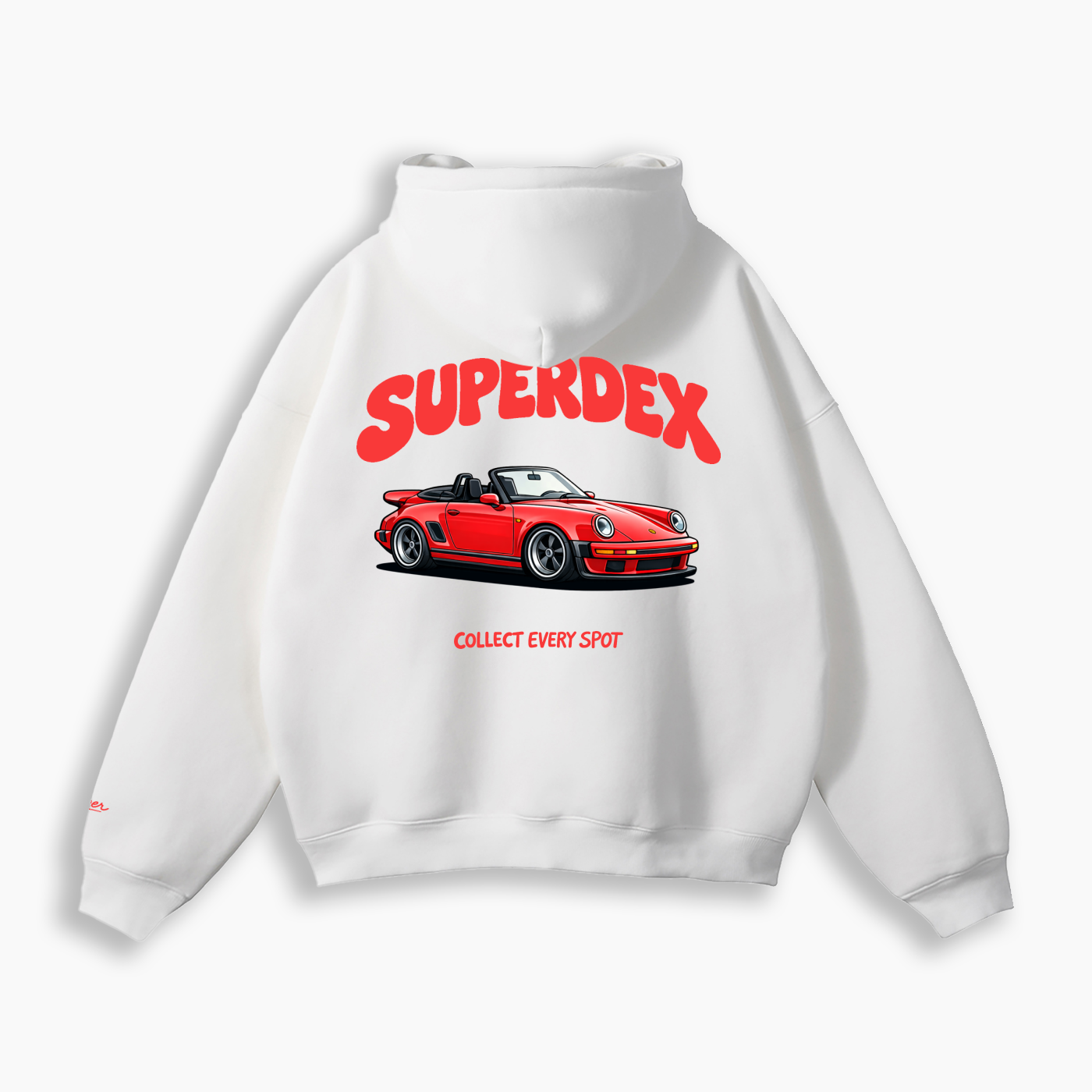 Guards Red 911 Cabriolet Hoodie