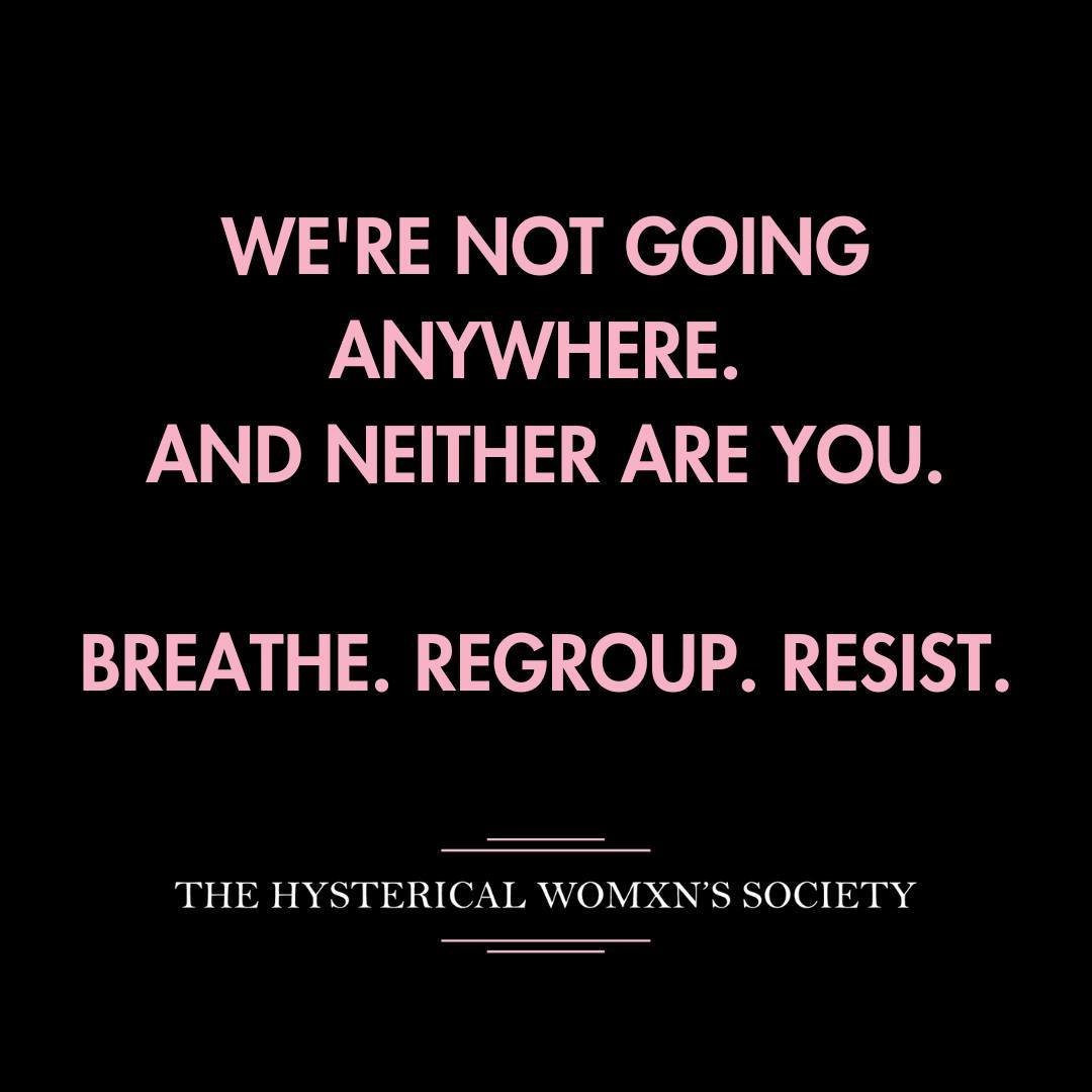 To our beloved community:

First, let's be real - this hurts. Your feelings of grief, fear, and exhaustion are valid. Take the space you need today. Cry, scream, rest. We're right here with you.

But here's what we know for sure: We are strongest whe