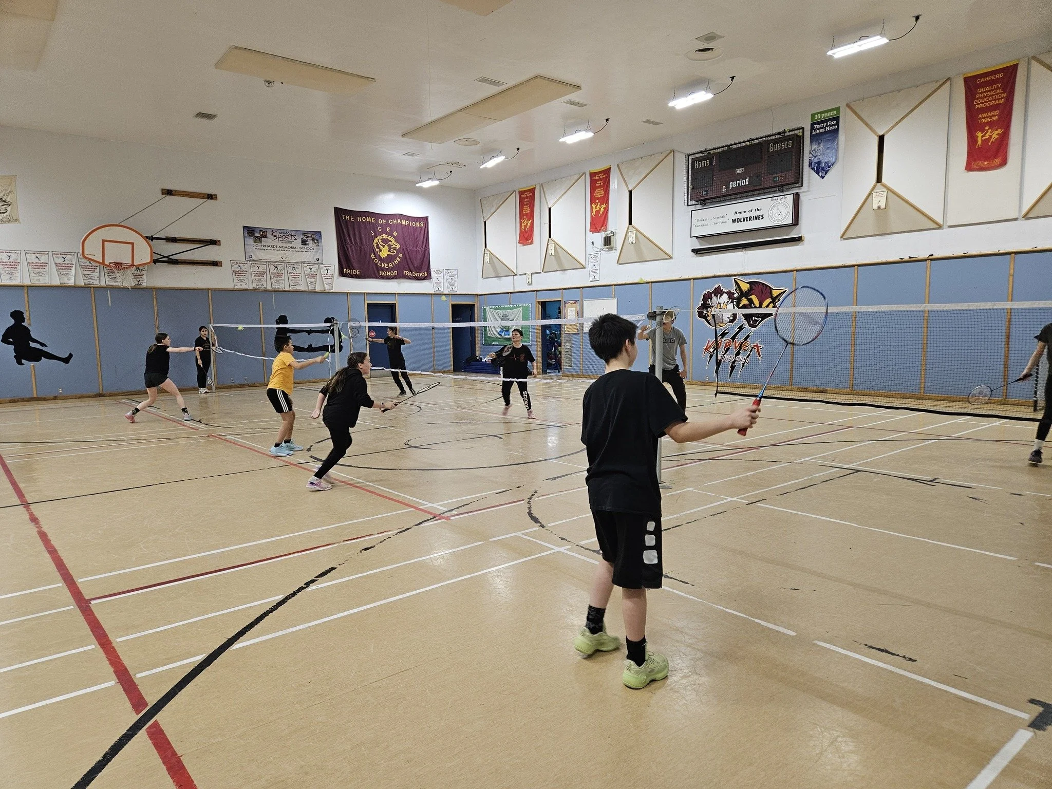 Badminton sports clinic
