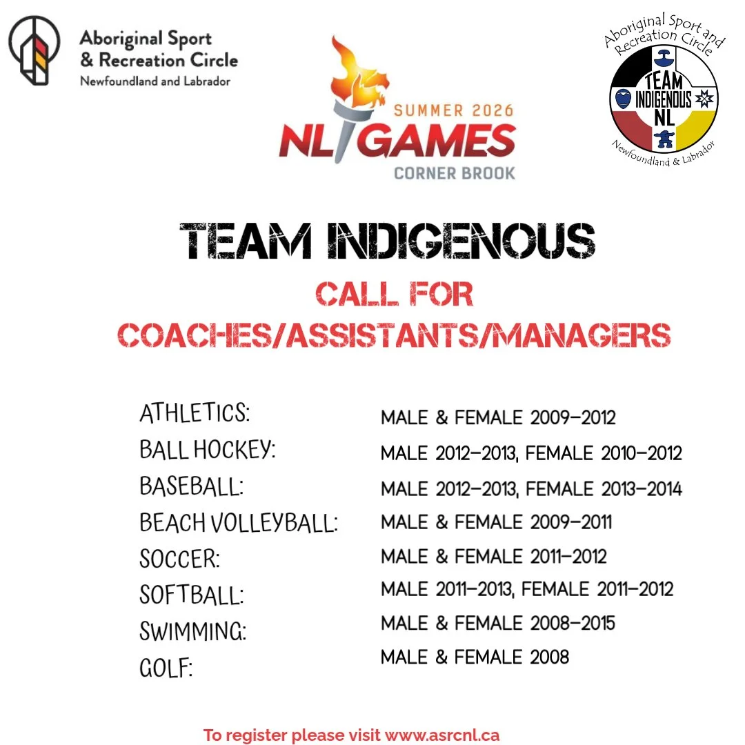 Team Indigenous 2026 Summer Games COACHES