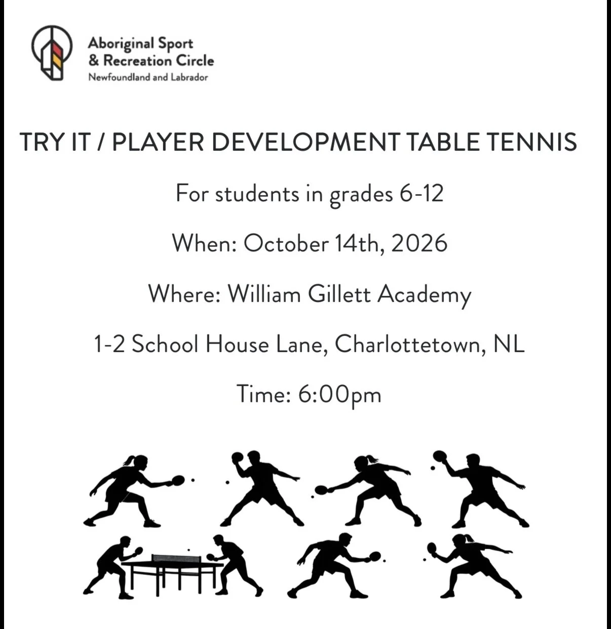 Try it/Player Development Table Tennis