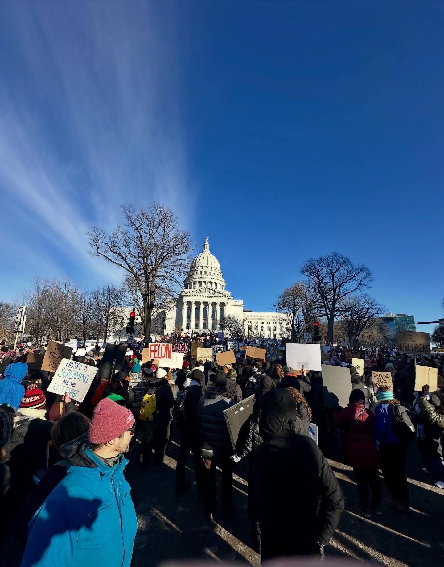 We stand in solidarity with MN and against BILLIONS of our tax dollars going to a lawless-no accountability trump army.