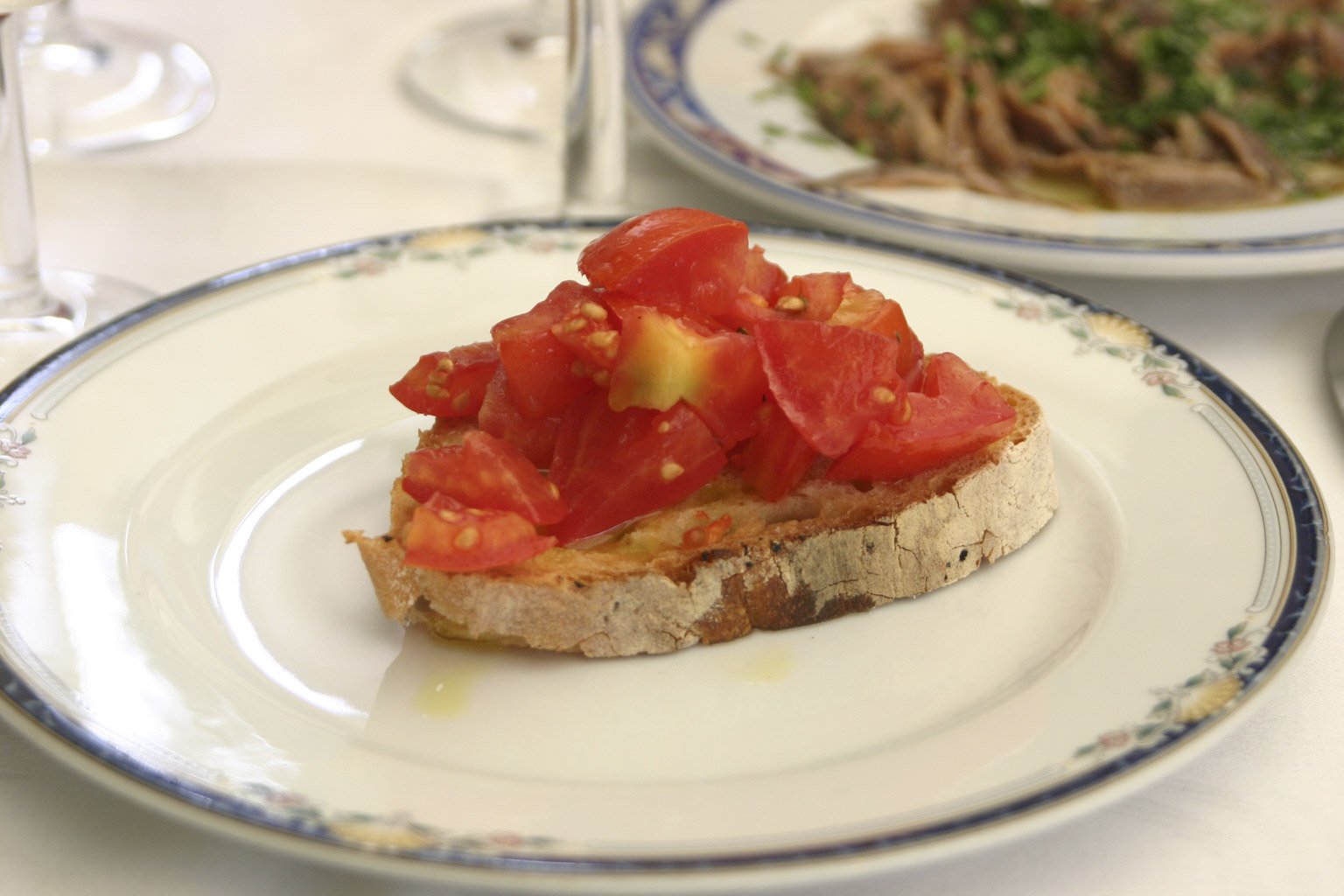 Bruschetta — Lake Como, Italy