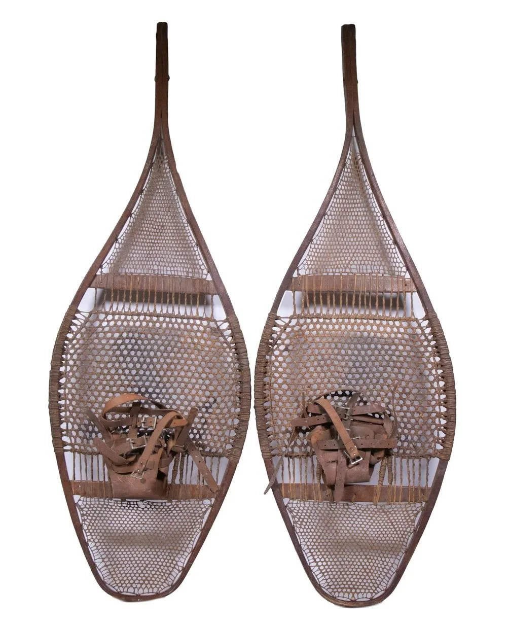 Pair of Early Maine Showshoes