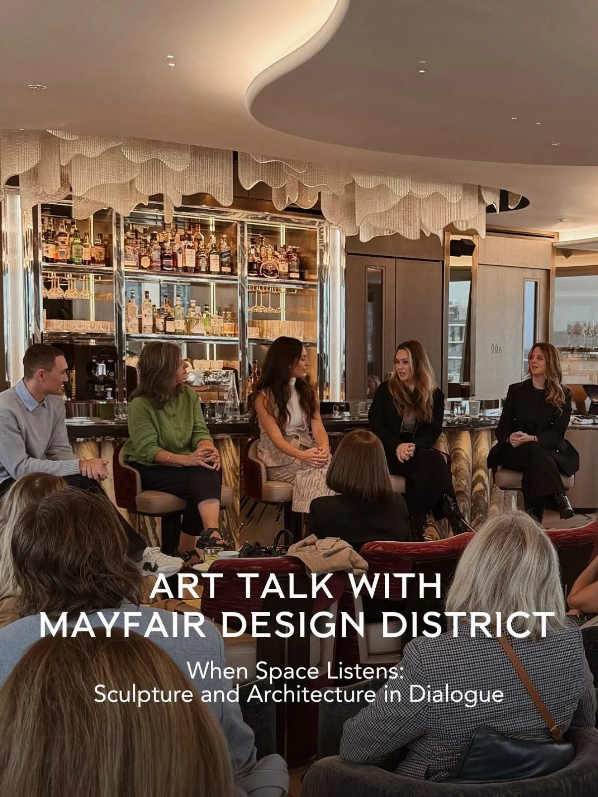 A morning at @mo_mayfair with @mayfairdesigndistrict, exploring &ldquo;When Space Listens: Sculpture and Architecture in Dialogue.&rdquo;

Conversations on emotion, storytelling, and how design ~ like sculpture ~ can make us feel something.

Grateful