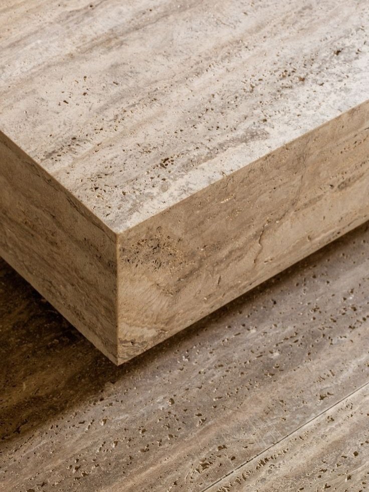 Travertine ~ quiet, grounded, enduring and a core material for this private residence. 

Rendering for a new KPS design.