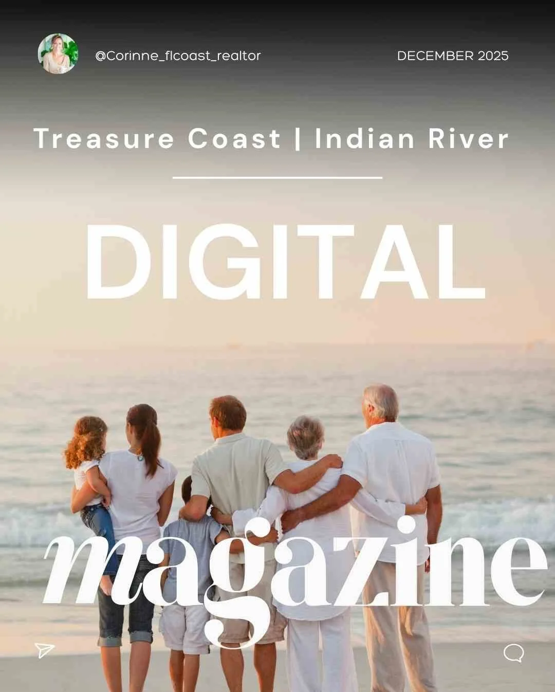 If you need a reminder to slow down and savor the little moments this month, this is it.

Pour some cocoa, press play on your favorite Christmas movie, and flip through the December *Treasure Coast - Indian River * Digital Magazine for cozy, local in