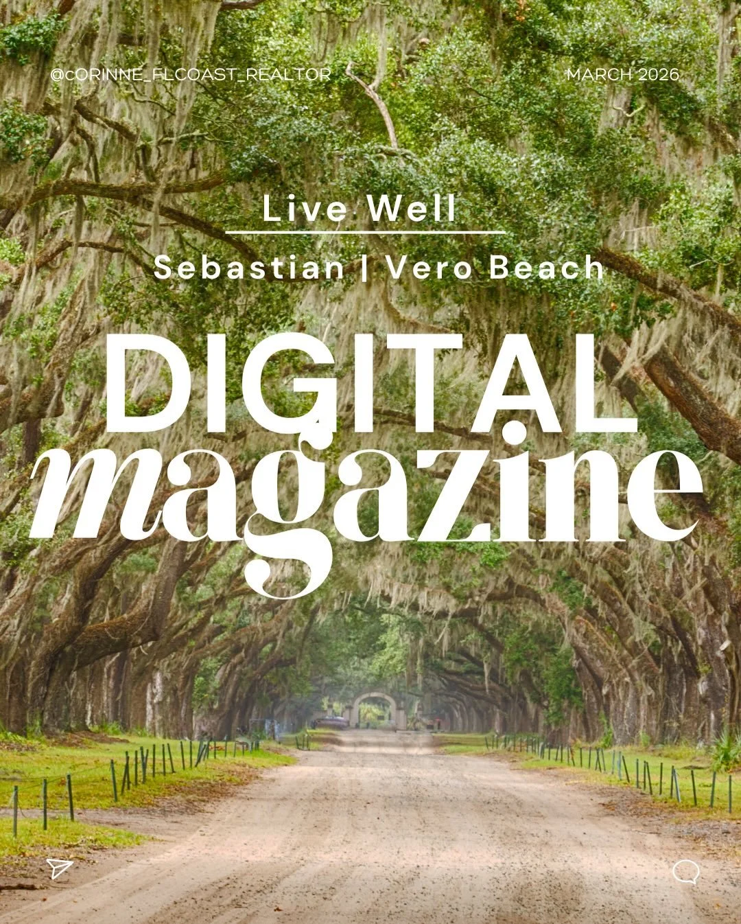 Your March issue of the Live We'll | #Sebastian &amp; #Vero Digital Magazine is live! 

Swipe through for local favorites, decluttering tips, - peak into my Florida garden, a homeowner checklist to help you get your house ready for spring, and more! 
