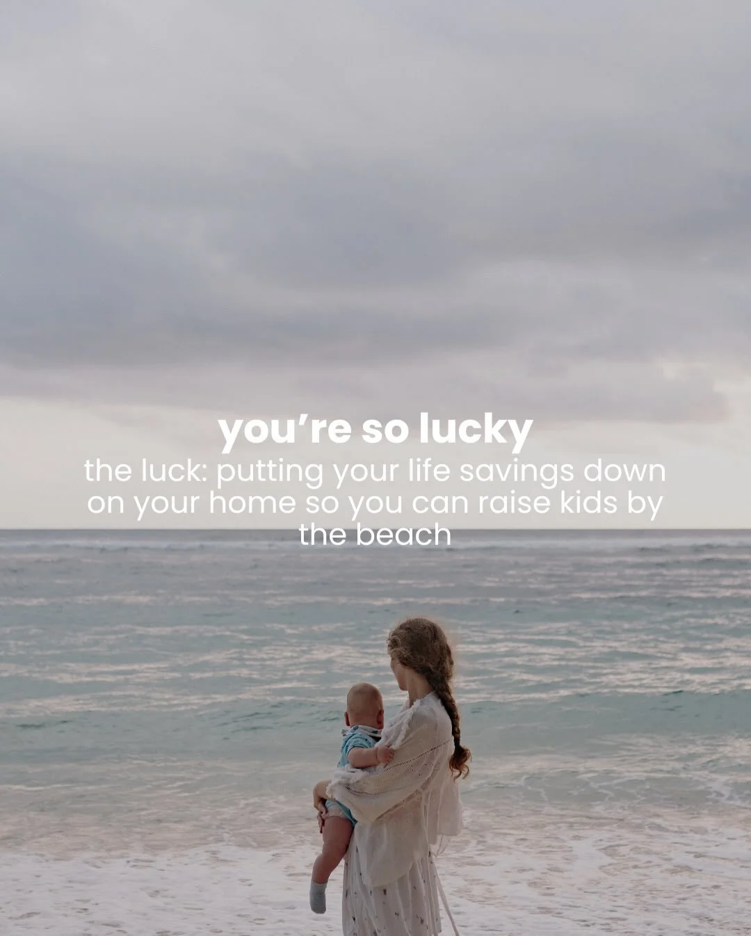 and they'll say, "she's just lucky...."

but you know it's not luck. you know how hard you worked to get here.

i know this because i'm the same way!!

if people think you're lucky but you know the sacrifices you've made to get where you ar