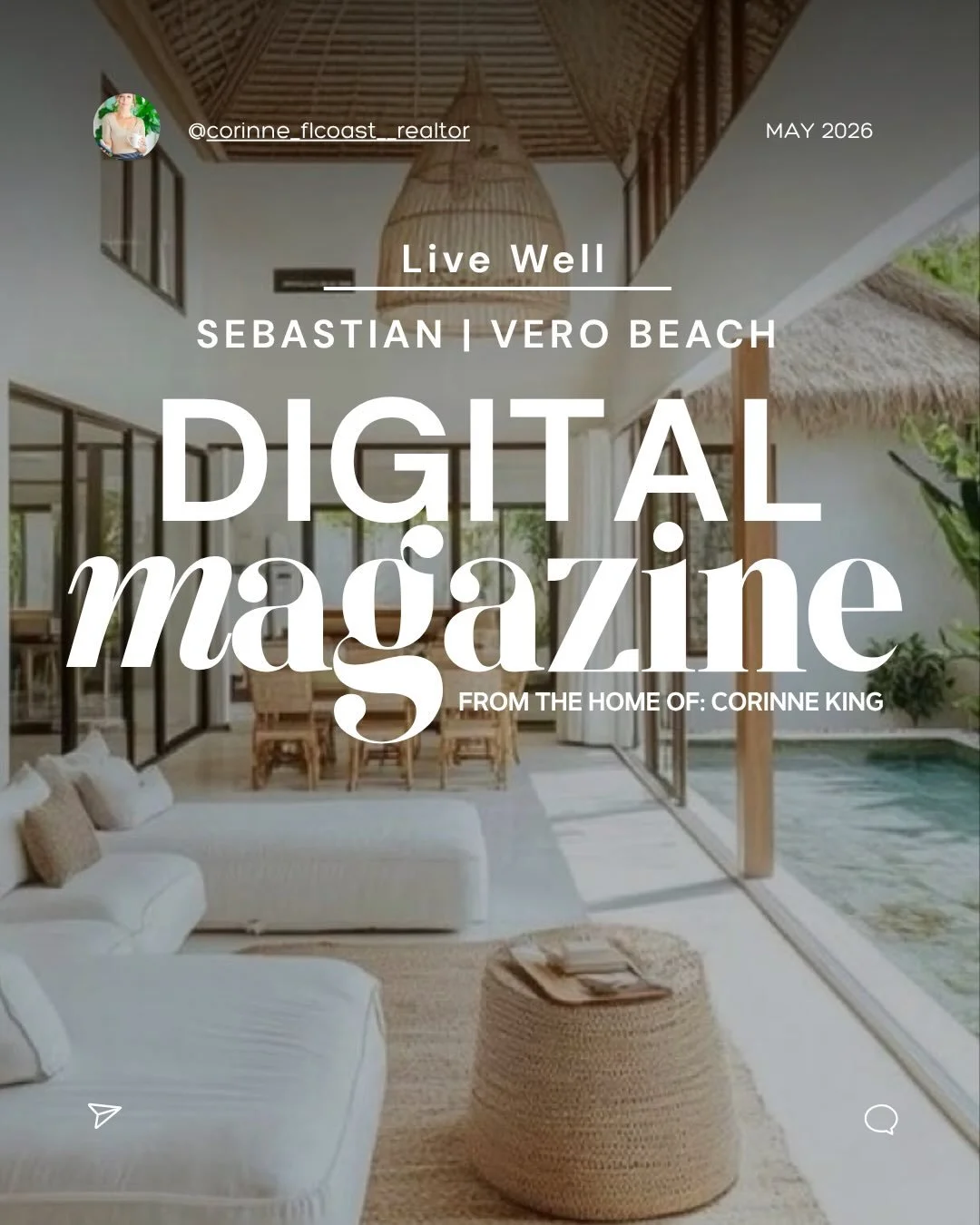 The May Live Well | Sebastian &amp; Vero Digital Magazine is out! 

Oh, and if you enjoy posts like this, you&rsquo;ll love my Email Club. I send fun local emails like this every month. 

DM me EMAIL CLUB and I&rsquo;ll send you the link to join 💌