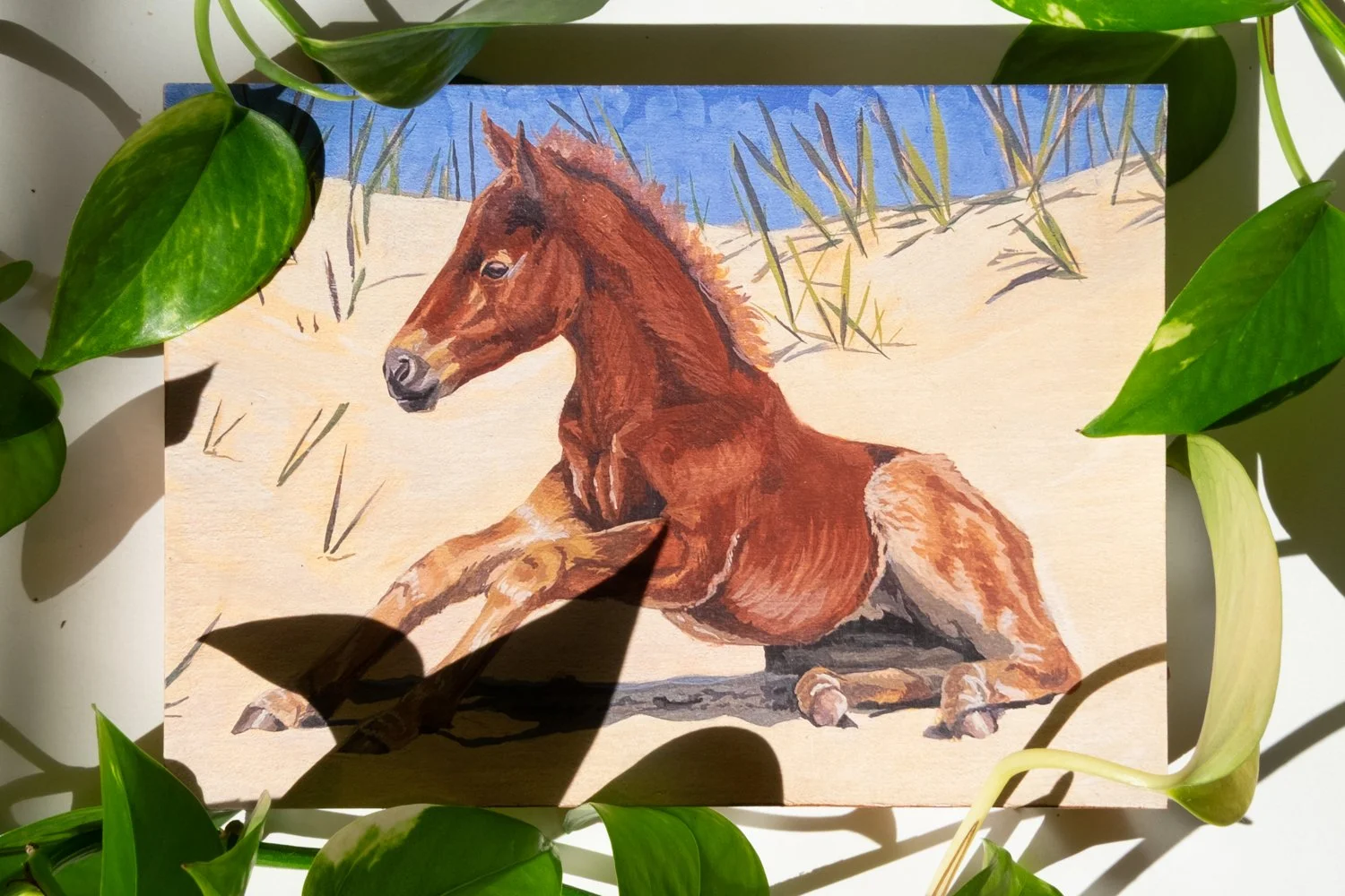 "Rise and Shine" Wood Panel Print