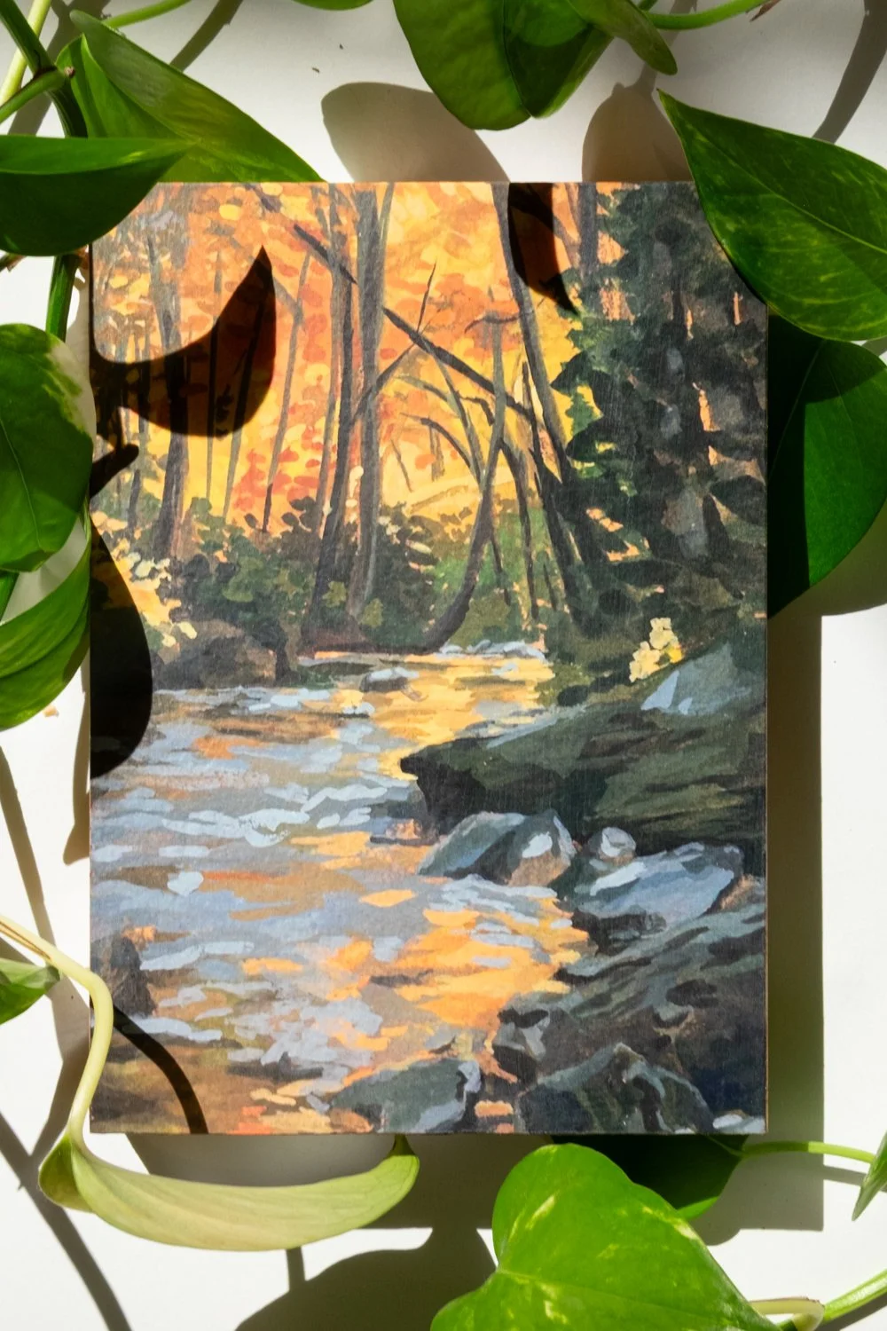 "Behind Looking Glass" Wood Panel Print