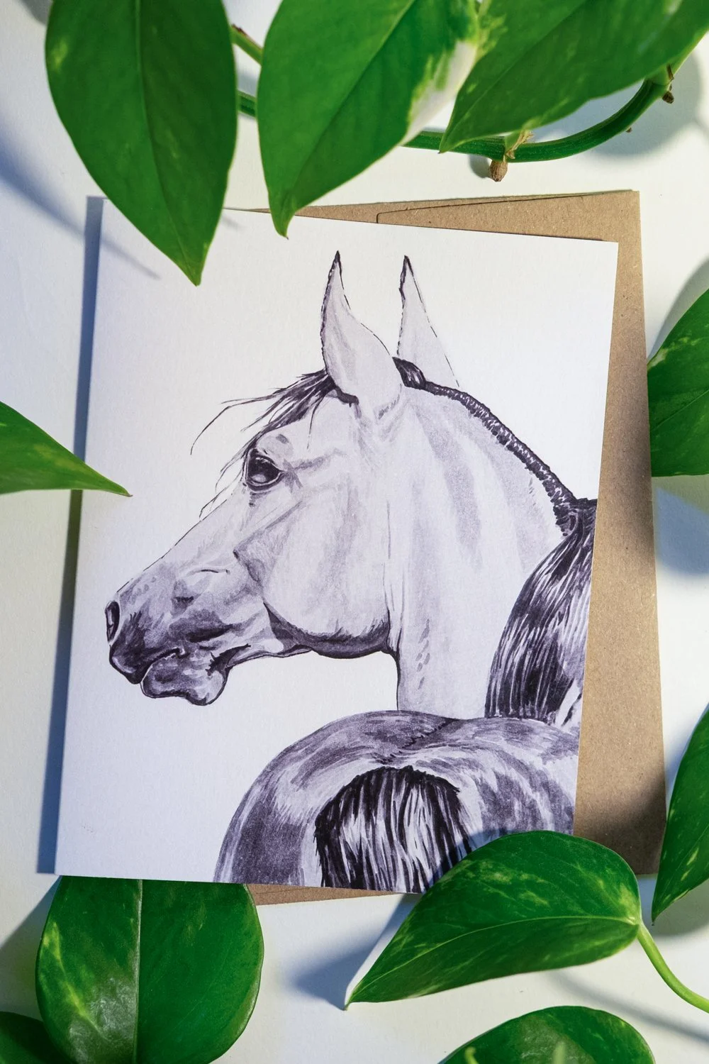 "Watchful Eye" A2 Blank Greeting Card