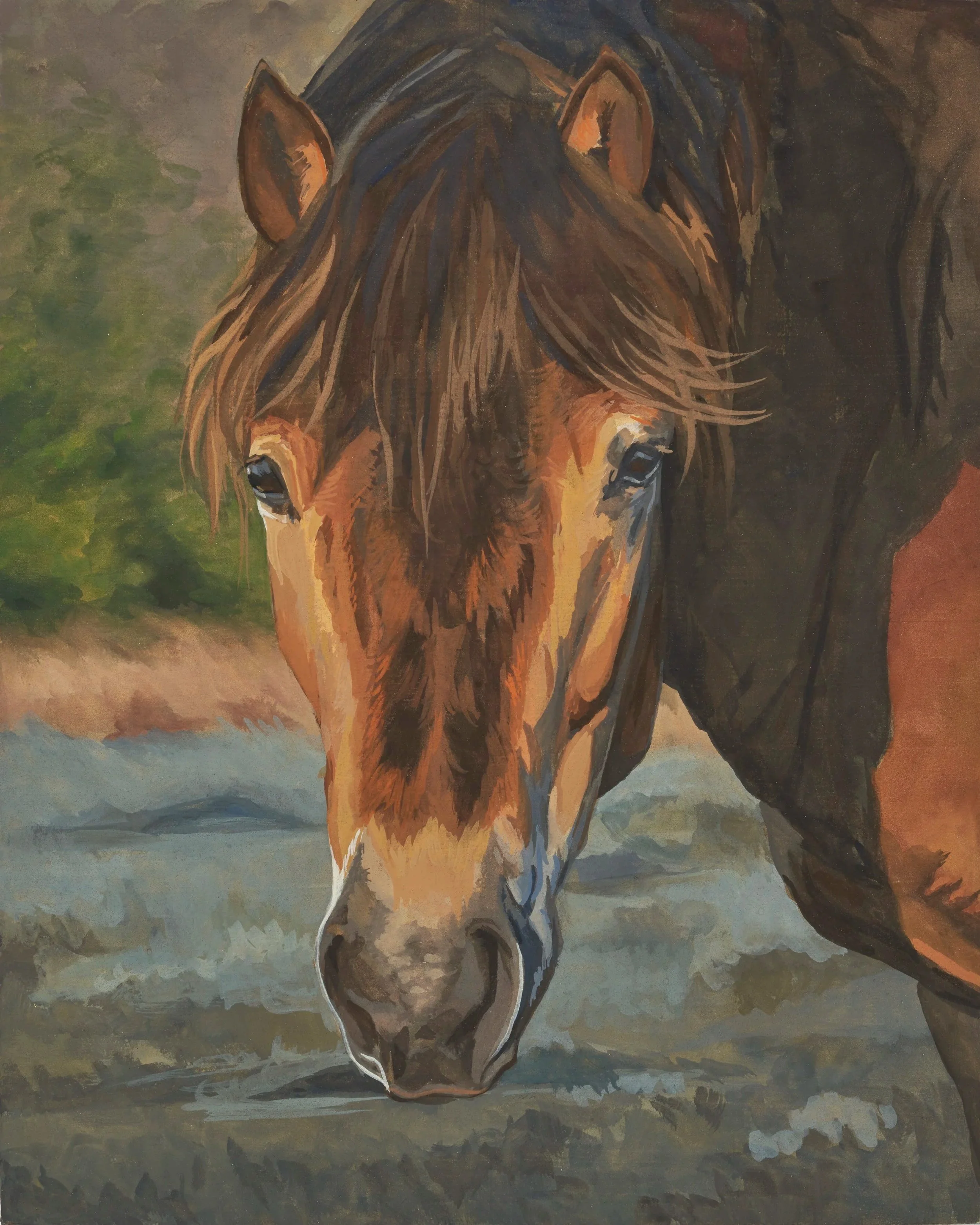 "Curious Gaze" Original Painting