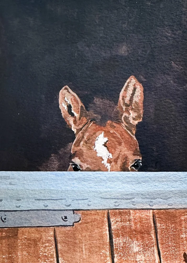 "Hello There" Original Painting
