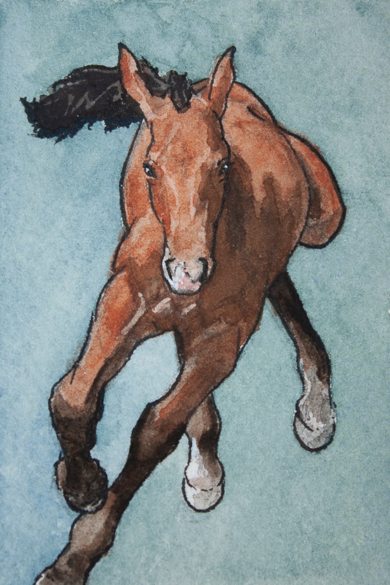 "Mini Fury" Original Painting