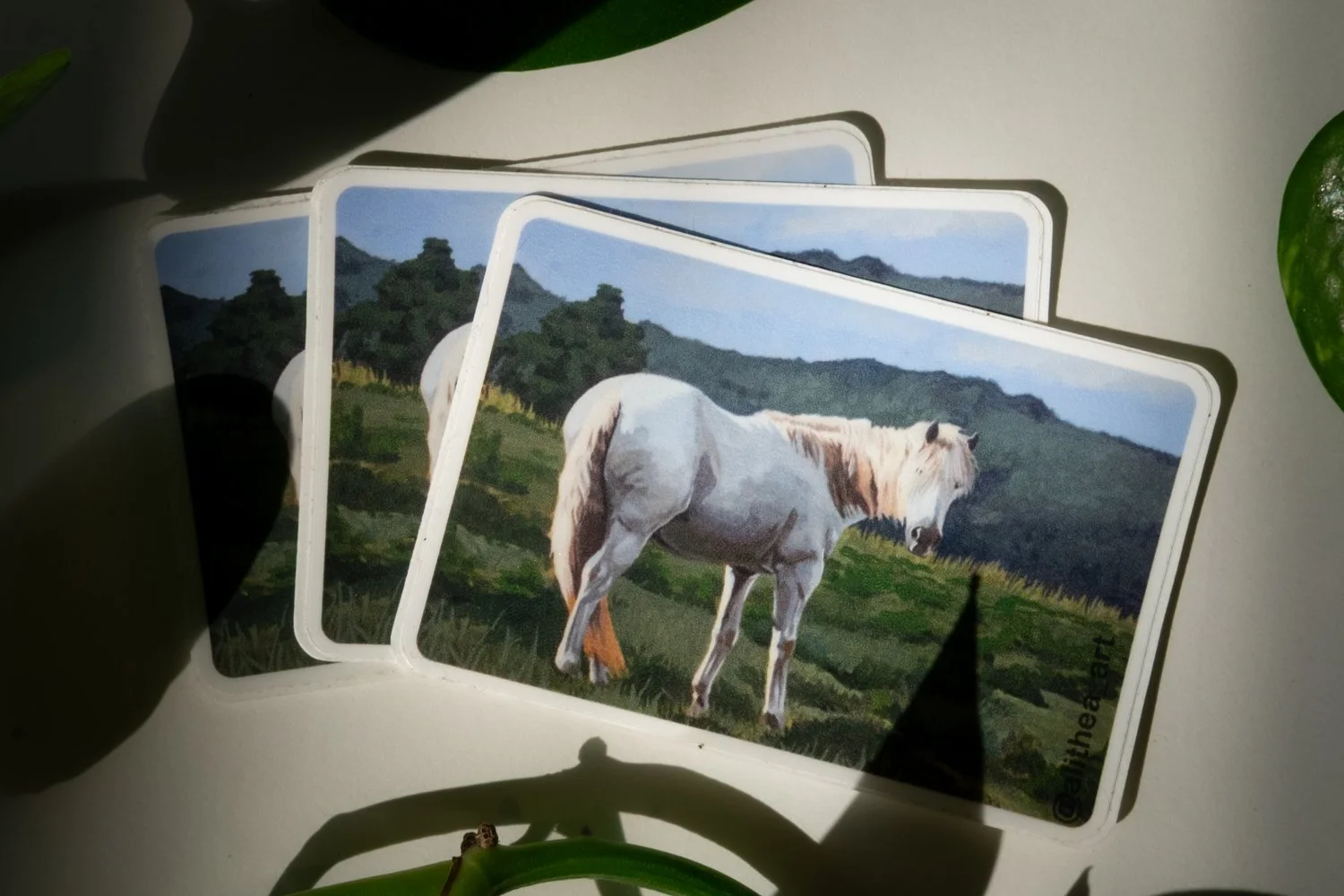 "Evening Graze" Sticker