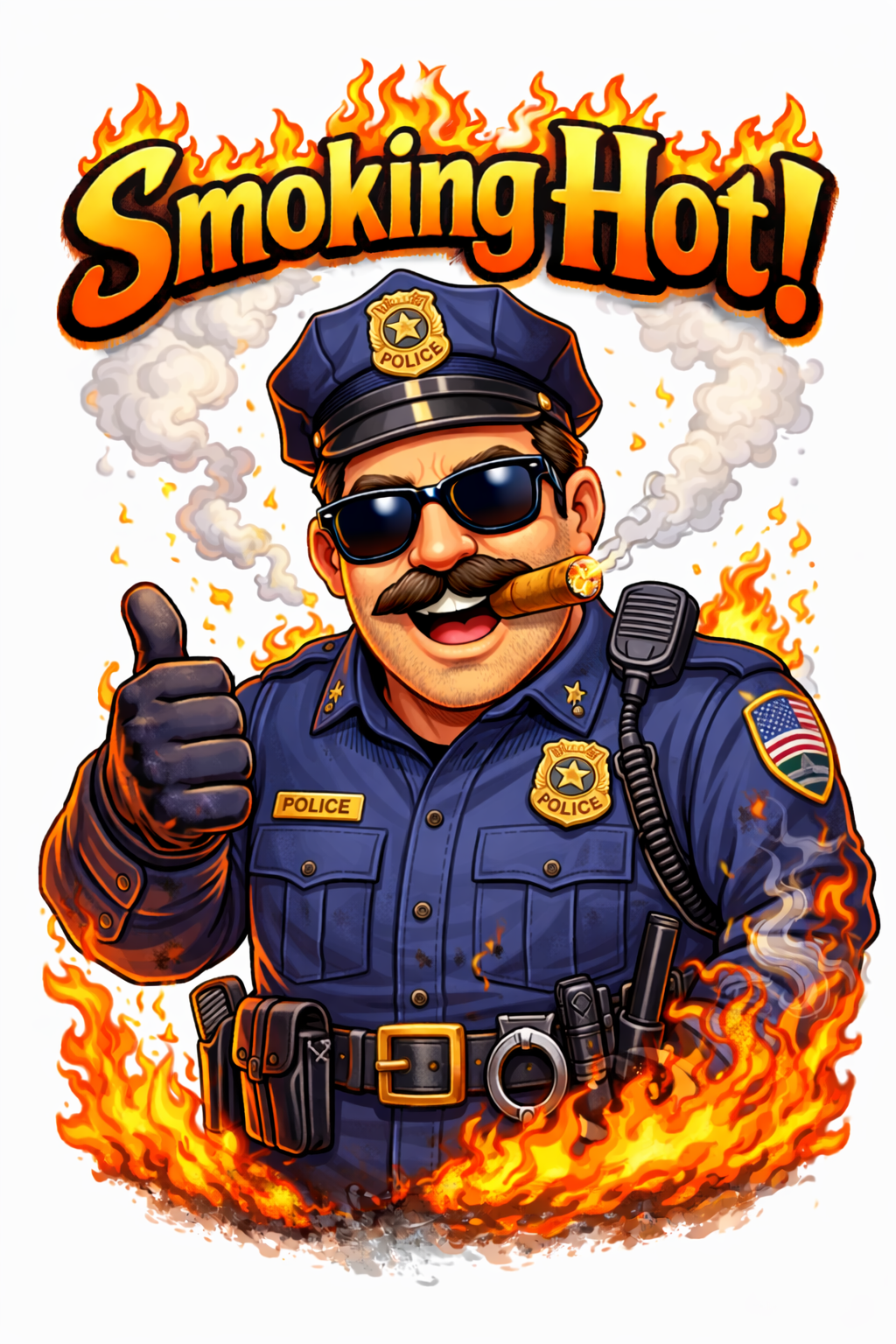 Smoking Hot Police Cartoon.png