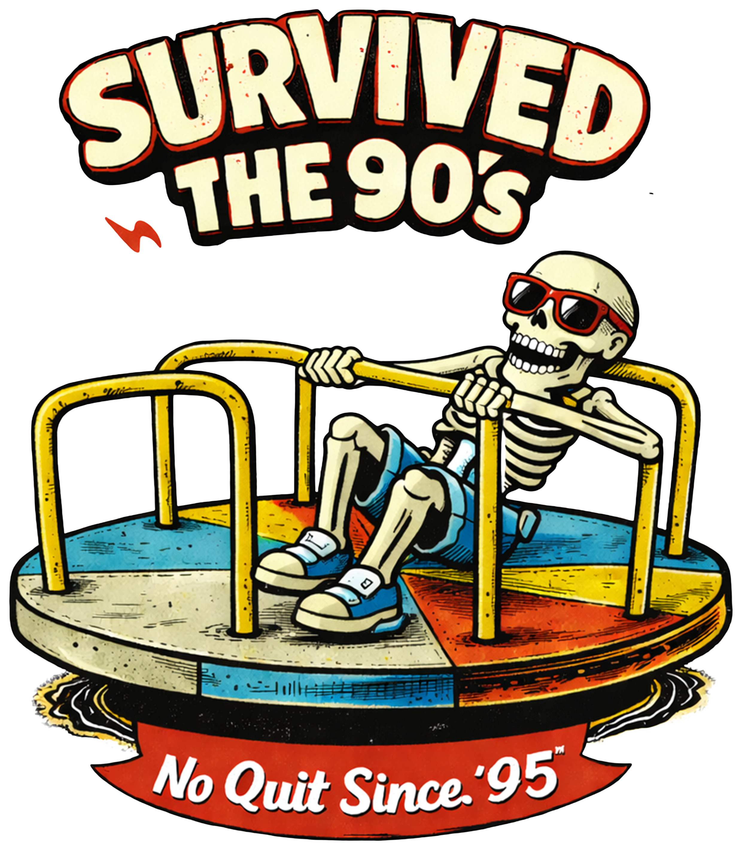 Survived the 90's Merry-Go-Round