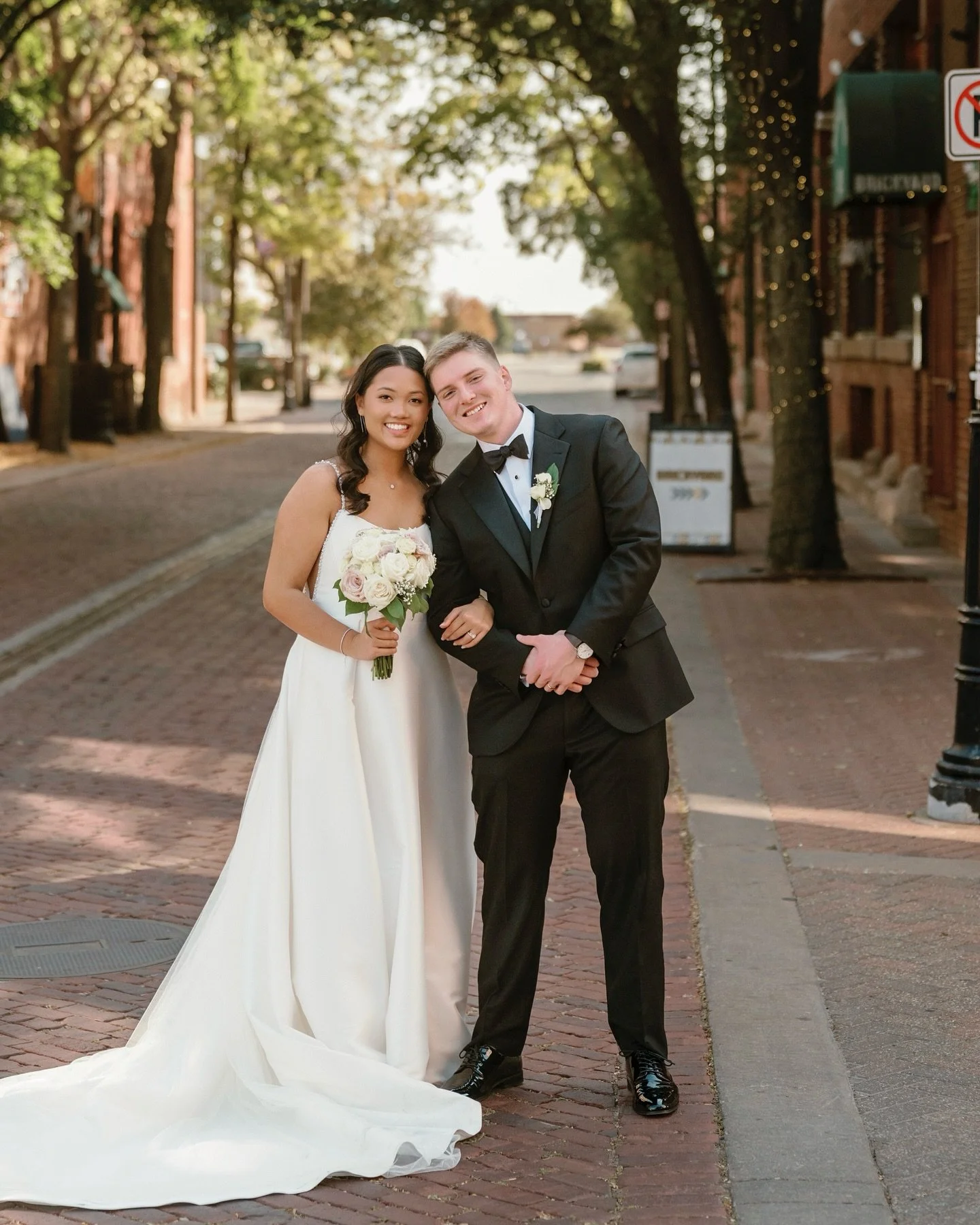 Happy 1st anniversary to Stacey &amp; Nathan! We cannot believe it has already been one year! We wish you a lifetime of love &amp; happiness 💌