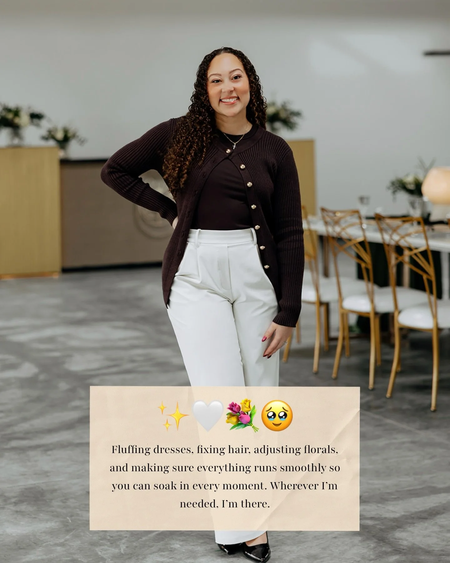 Pt. 4 ✨ Meet the magic makers behind the moments!

We&rsquo;re highlighting everyone from our incredible team through their emojis! Each set tells a story about their personality, style, and how they make your day unforgettable. 💛