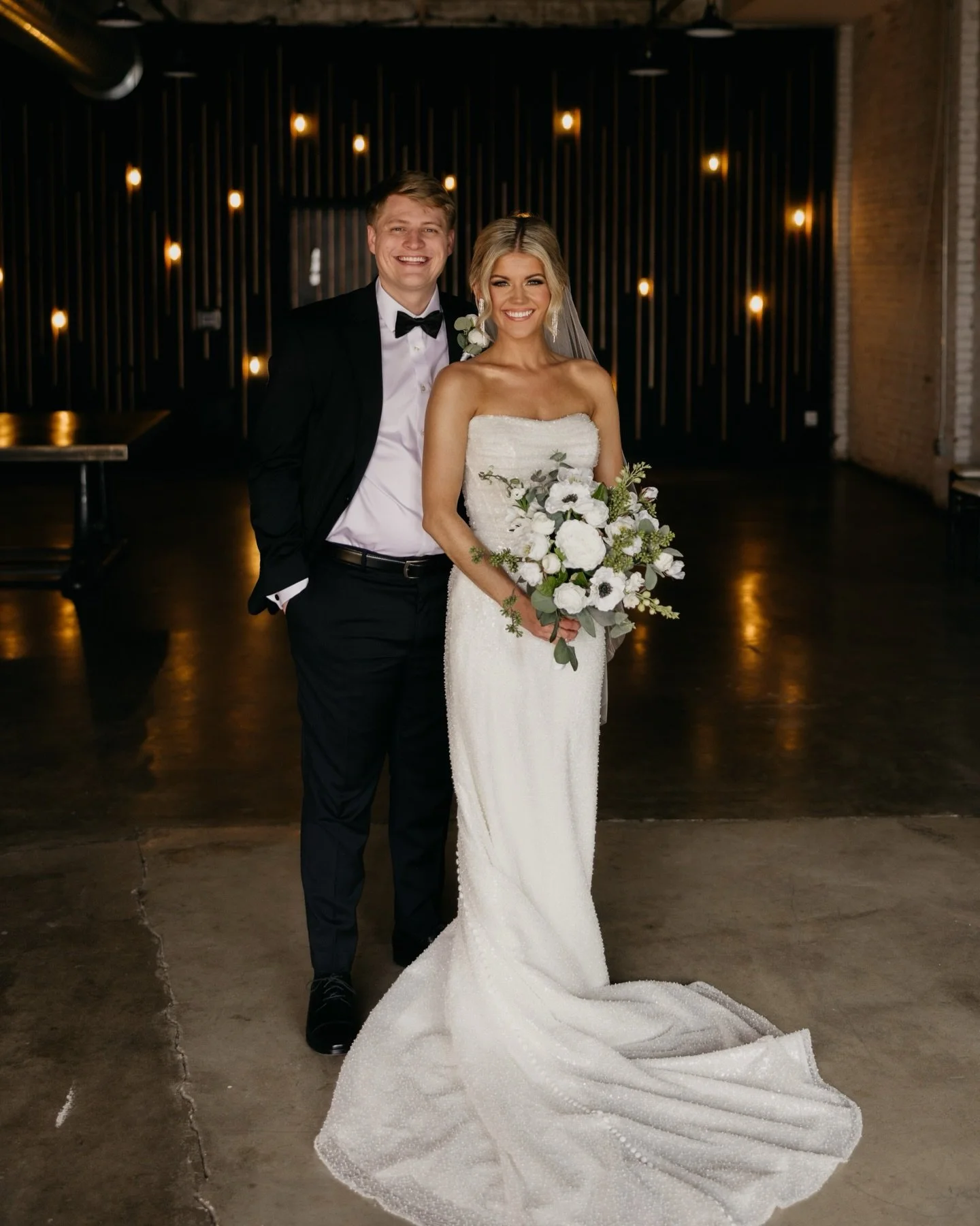 Happy 1st anniversary to Paige &amp; Riley! One year ago we had the time of our lives celebrating your love 🤍 Cheers to many more years!