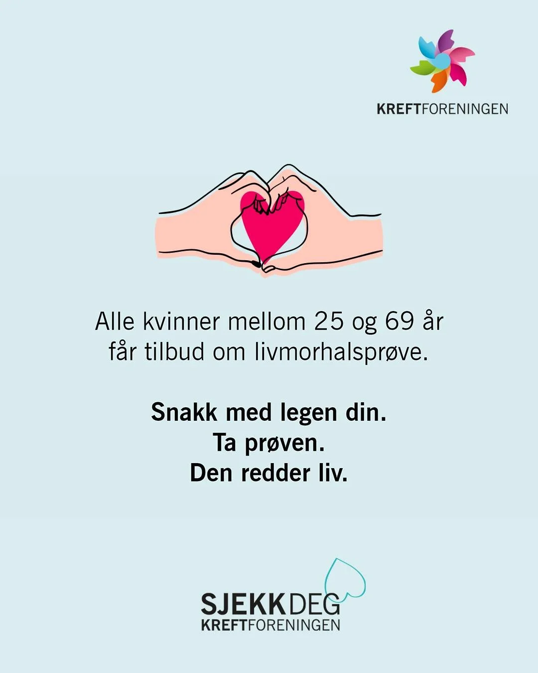 Viktig påminnelse til kvinner: Sjekk deg for livmorhalskreft