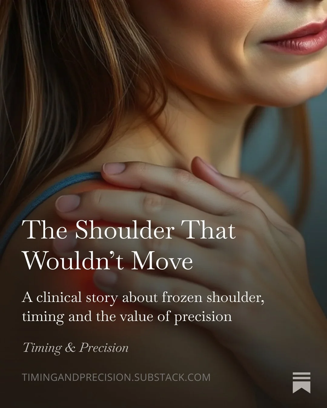 Frossen skulder: Når timing og presisjon endrer forløpet