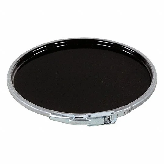 Lever Lock Lid black for a steel pail