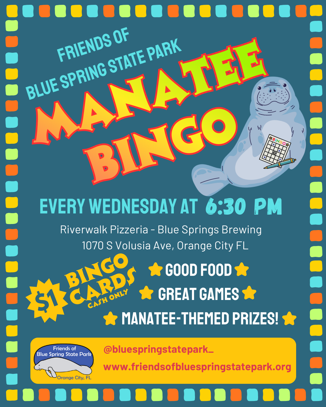 Manatee Bingo
