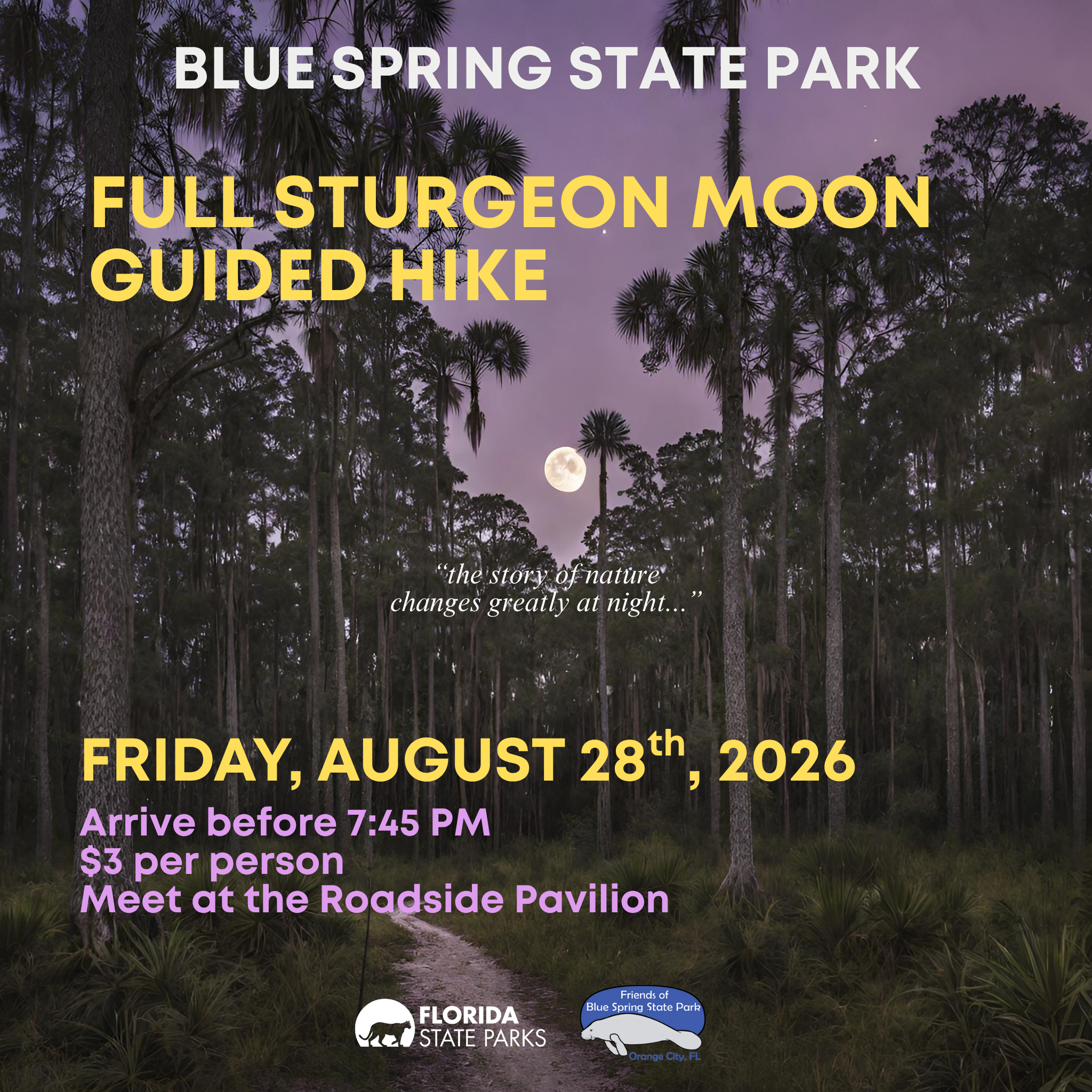 Full Sturgeon Moon Guided Hike