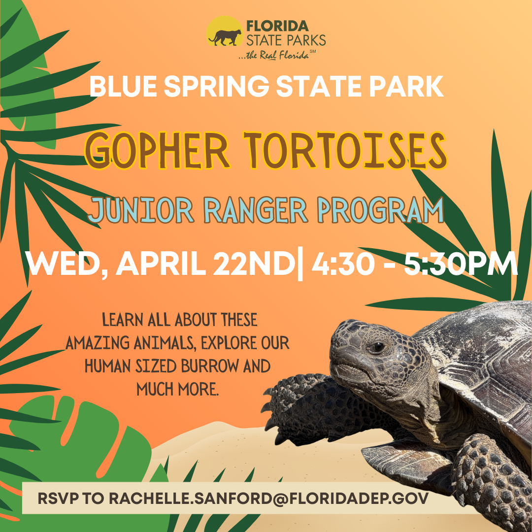 Blue Spring State Park Junior Ranger Program — Friends of Blue Spring ...