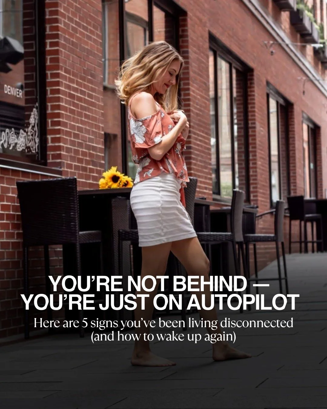 You&rsquo;ve built a beautiful life &mdash; the career, the home, the &ldquo;success.&rdquo;
And yet&hellip; it can still feel like you&rsquo;re just going through the motions.

That quiet disconnection?
That&rsquo;s autopilot &mdash; the whisper tha