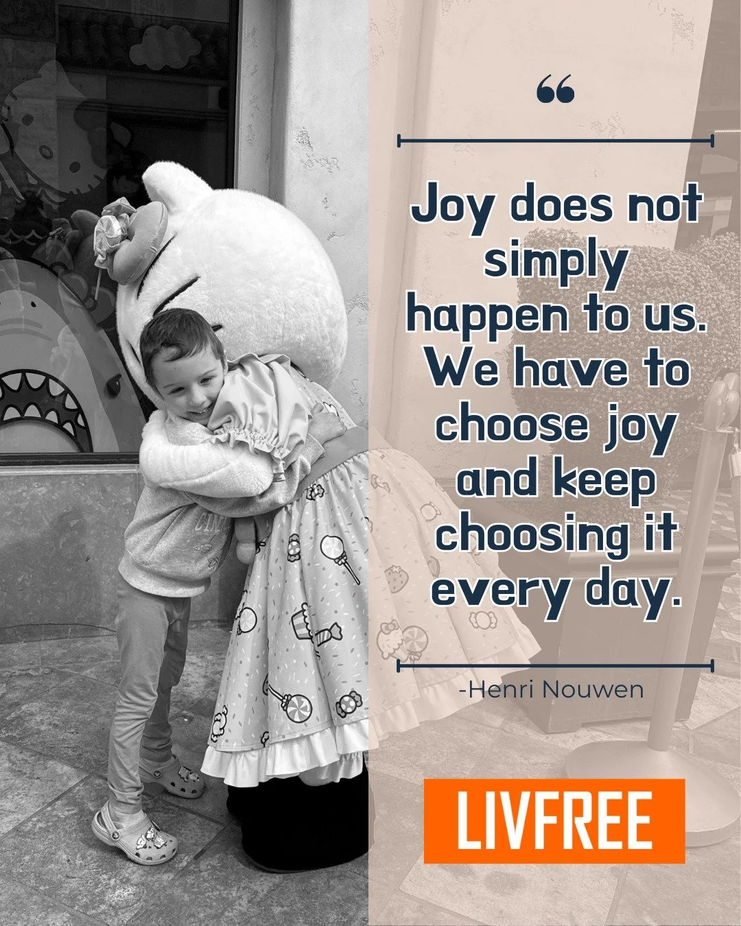 Joy isn&rsquo;t accidental.
It&rsquo;s intentional.
It&rsquo;s choosing hope on days when it feels hardest.
