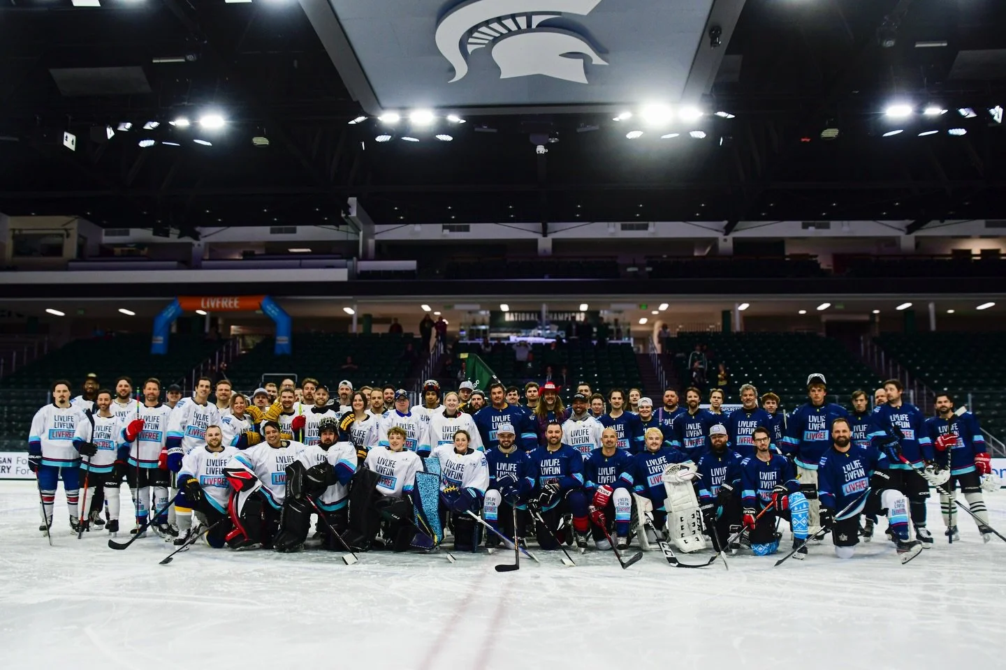 THATS A WRAP!! The LivSports 24hr Hockey Marathon at Michigan State University was more than we could have ever hoped for! 
Thank you to all who participated, donated, and supported in any way, for helping to fight childhood cancer, one shift at a ti