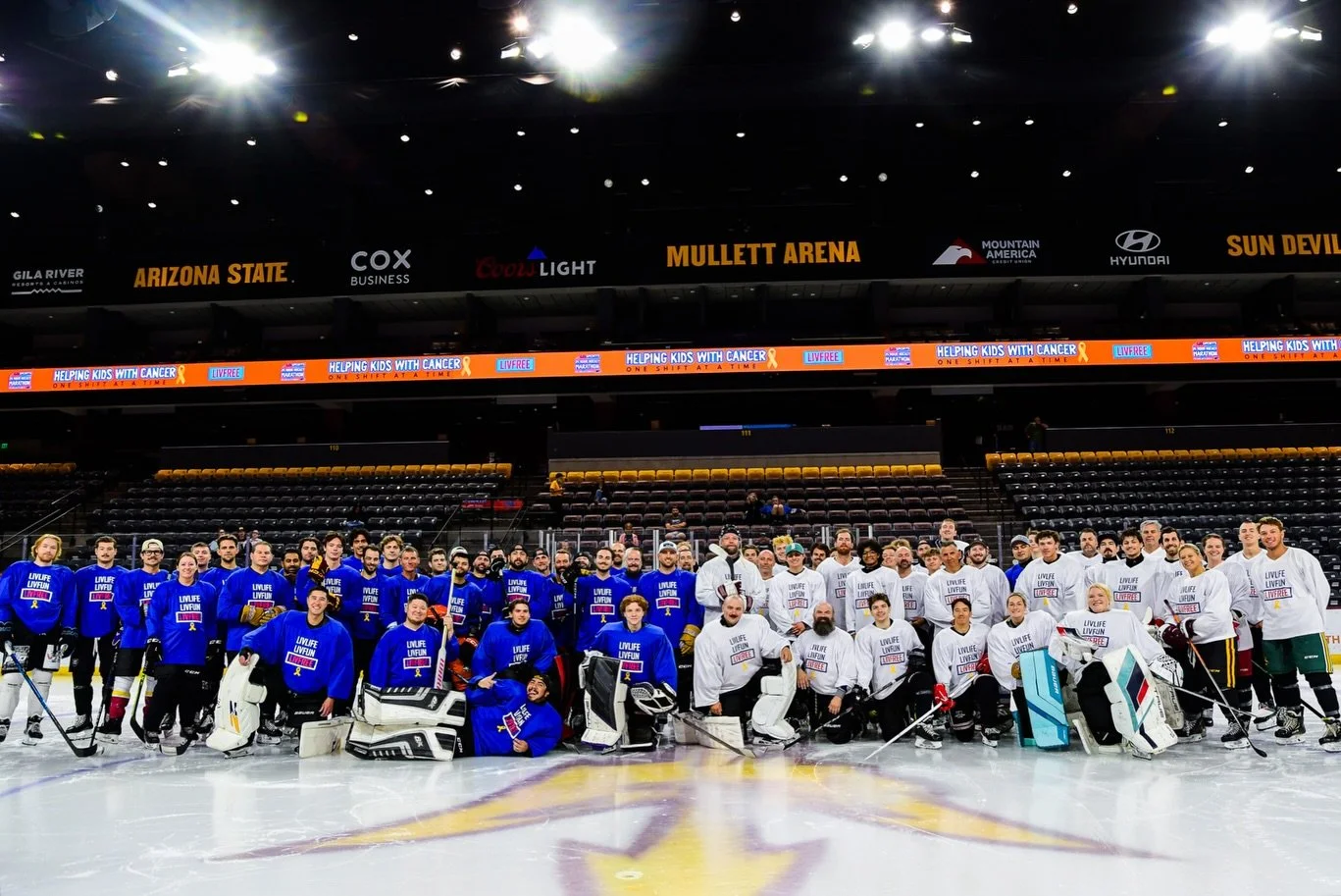 The ASU 24hr Hockey Marathon was a DREAM!!

We could not have asked for a better 24 hours, full of joy, camaraderie, competition and of course, a whole lot of hockey!!🏒

And who would&rsquo;ve guessed a 24hr game would come down to a golden goal OT 