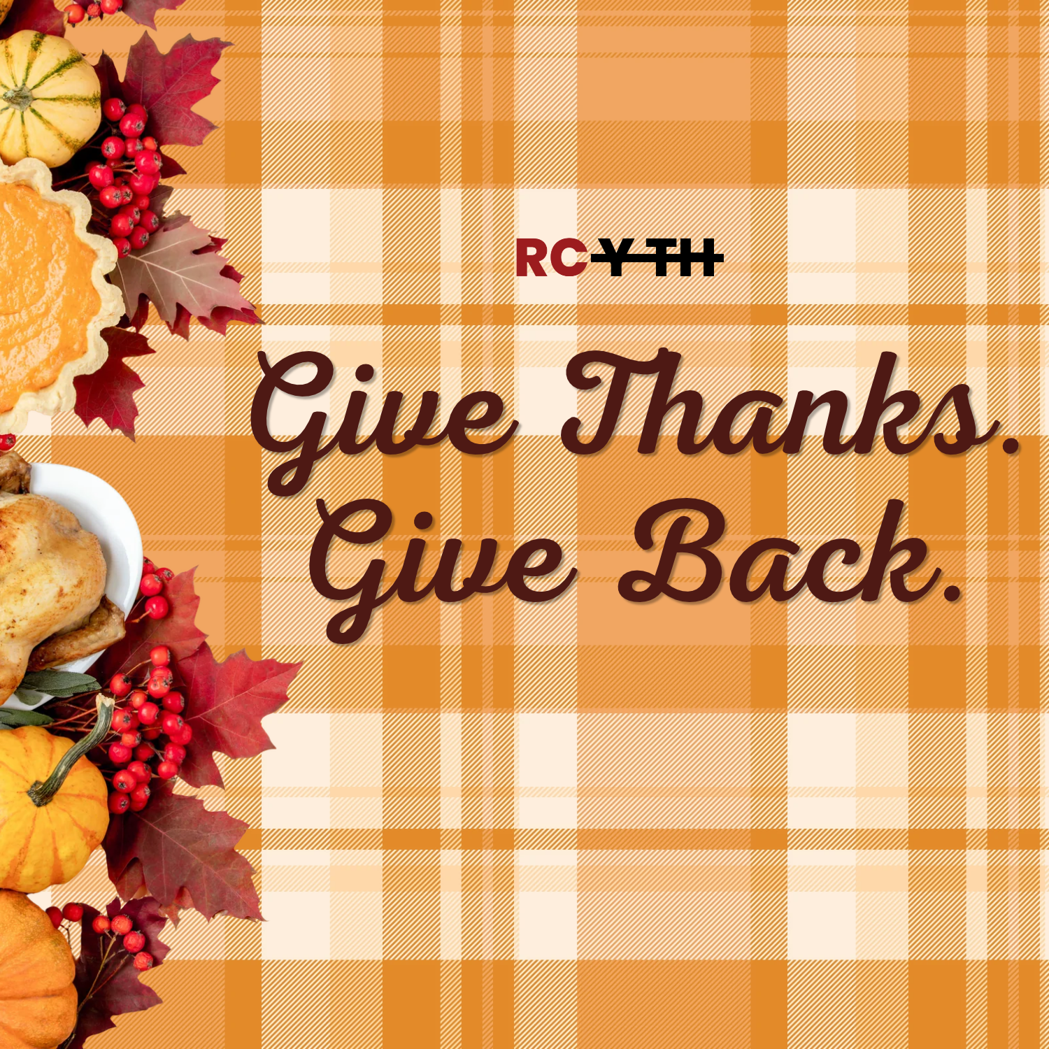 RCYTH Give Thanks. Give Back. 