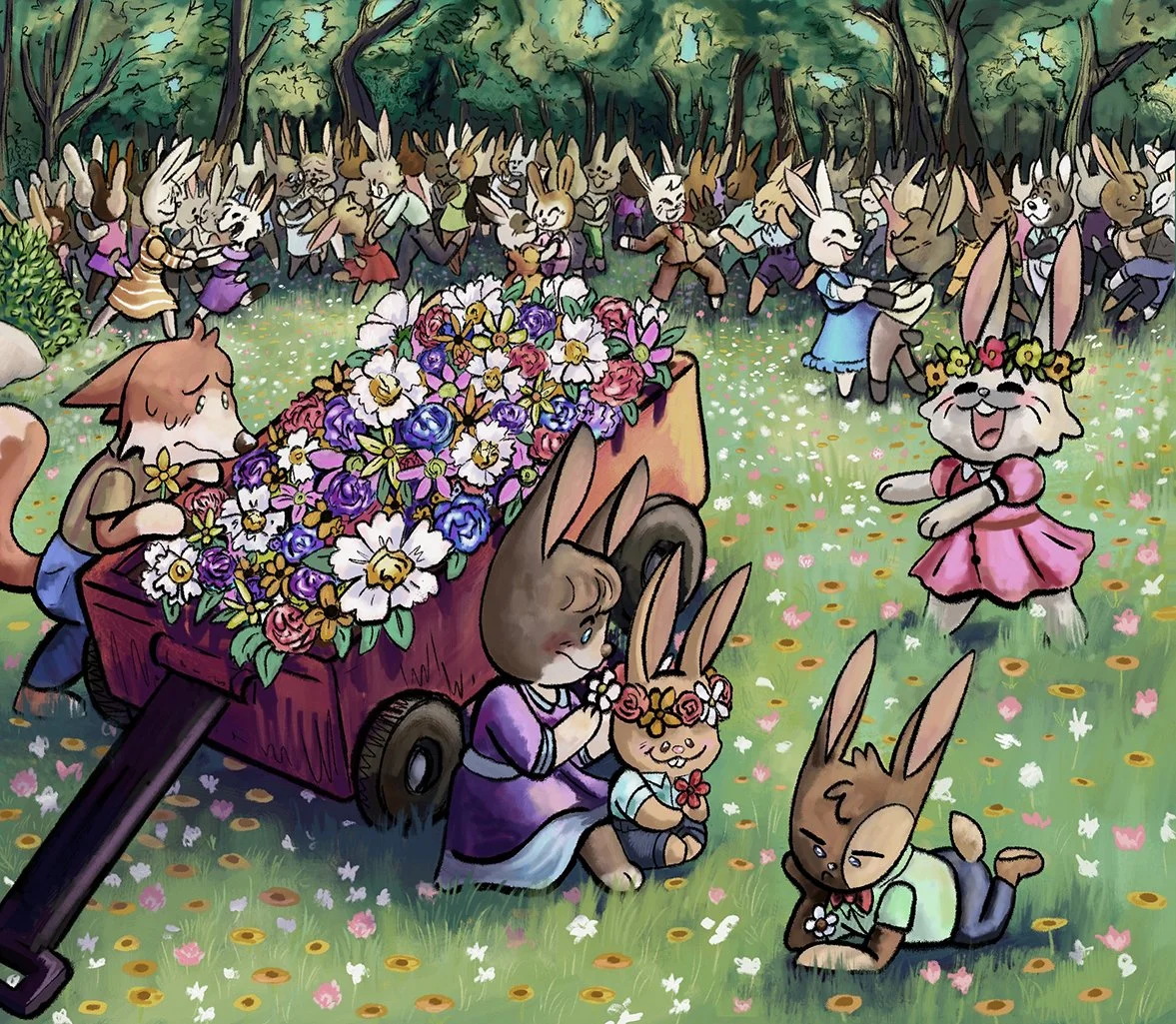 b.spring flowers bunnies 72.jpg